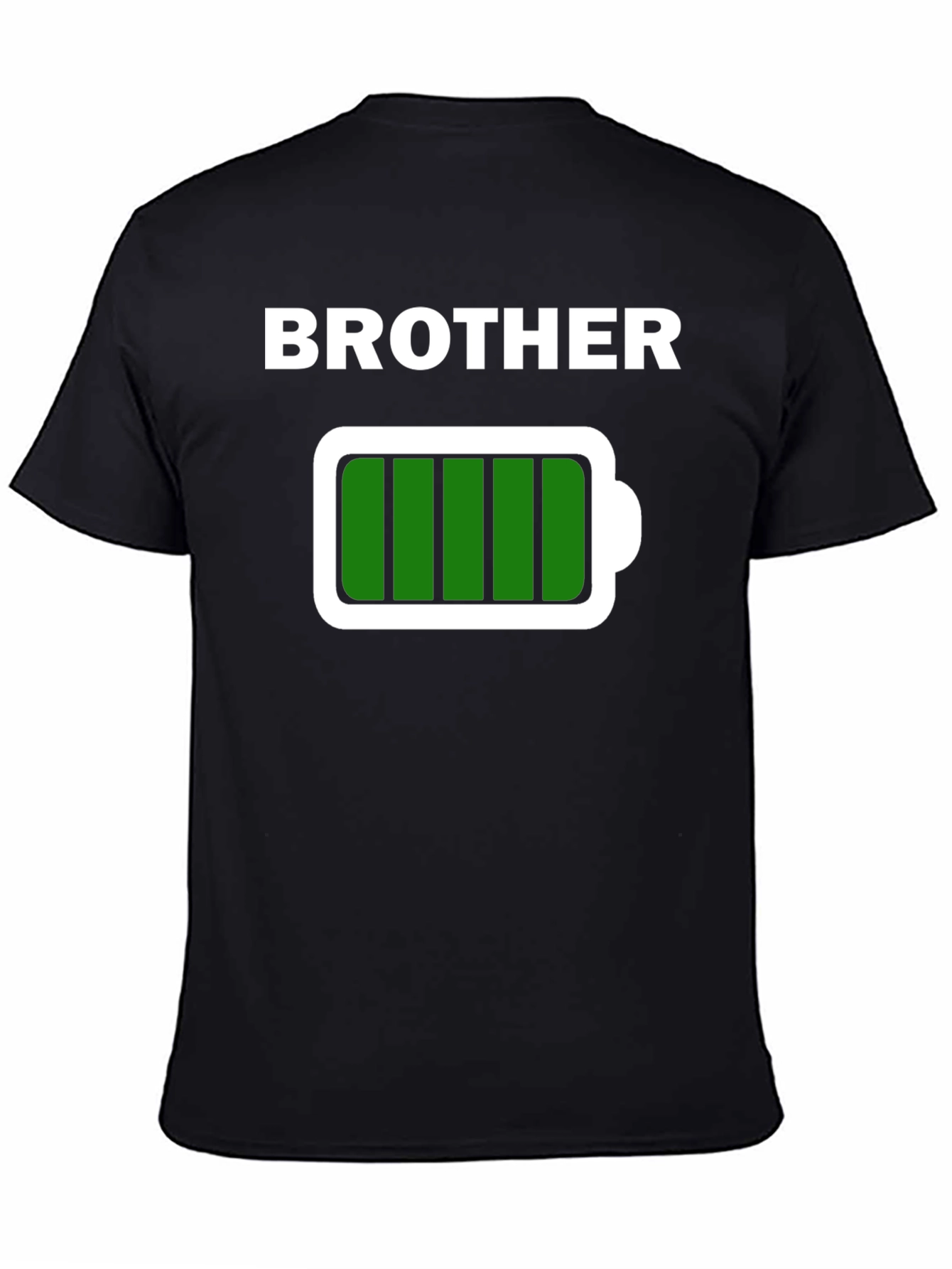 Brother Full Battery T-Shirt - Black