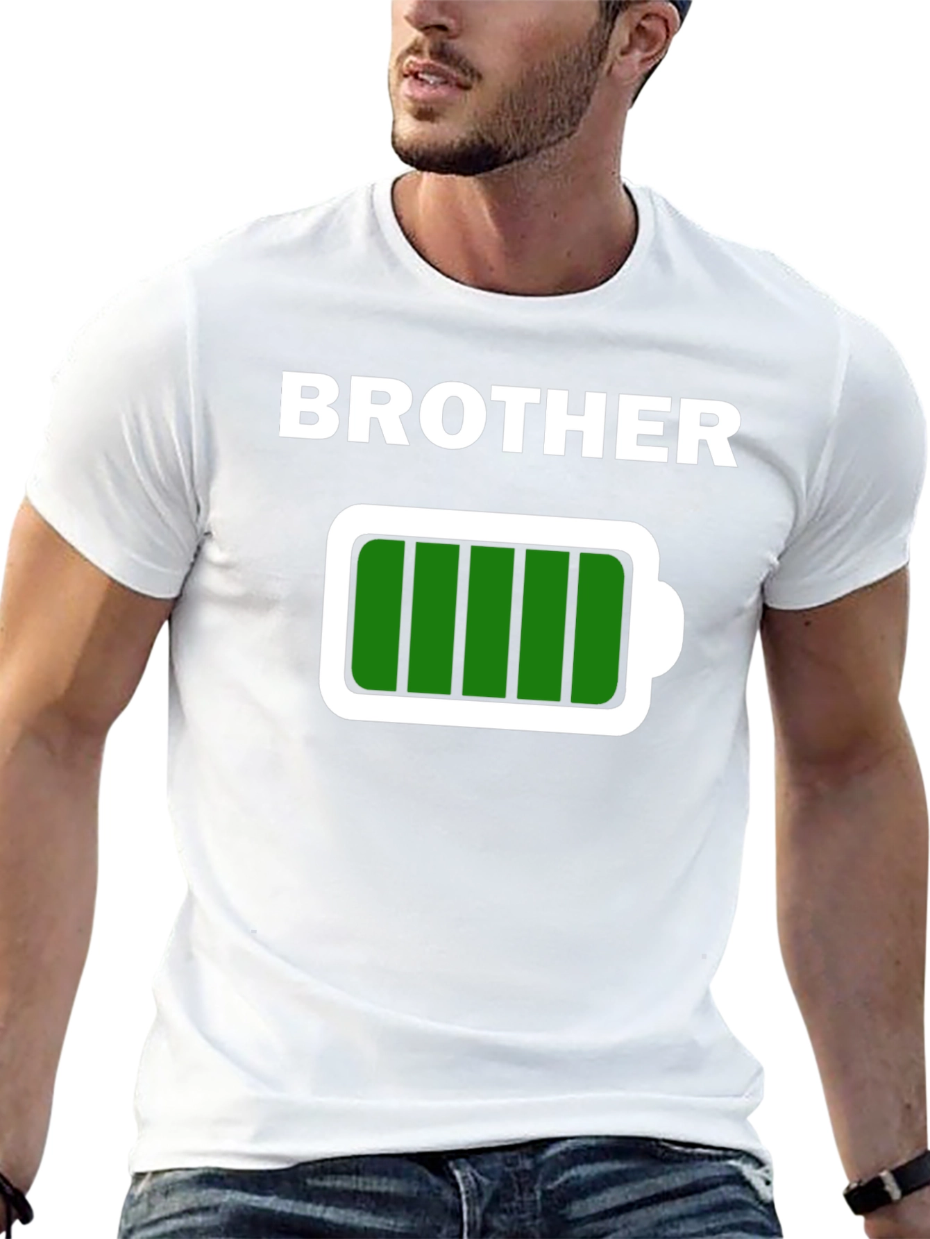 Brother Full Battery T-Shirt - Black
