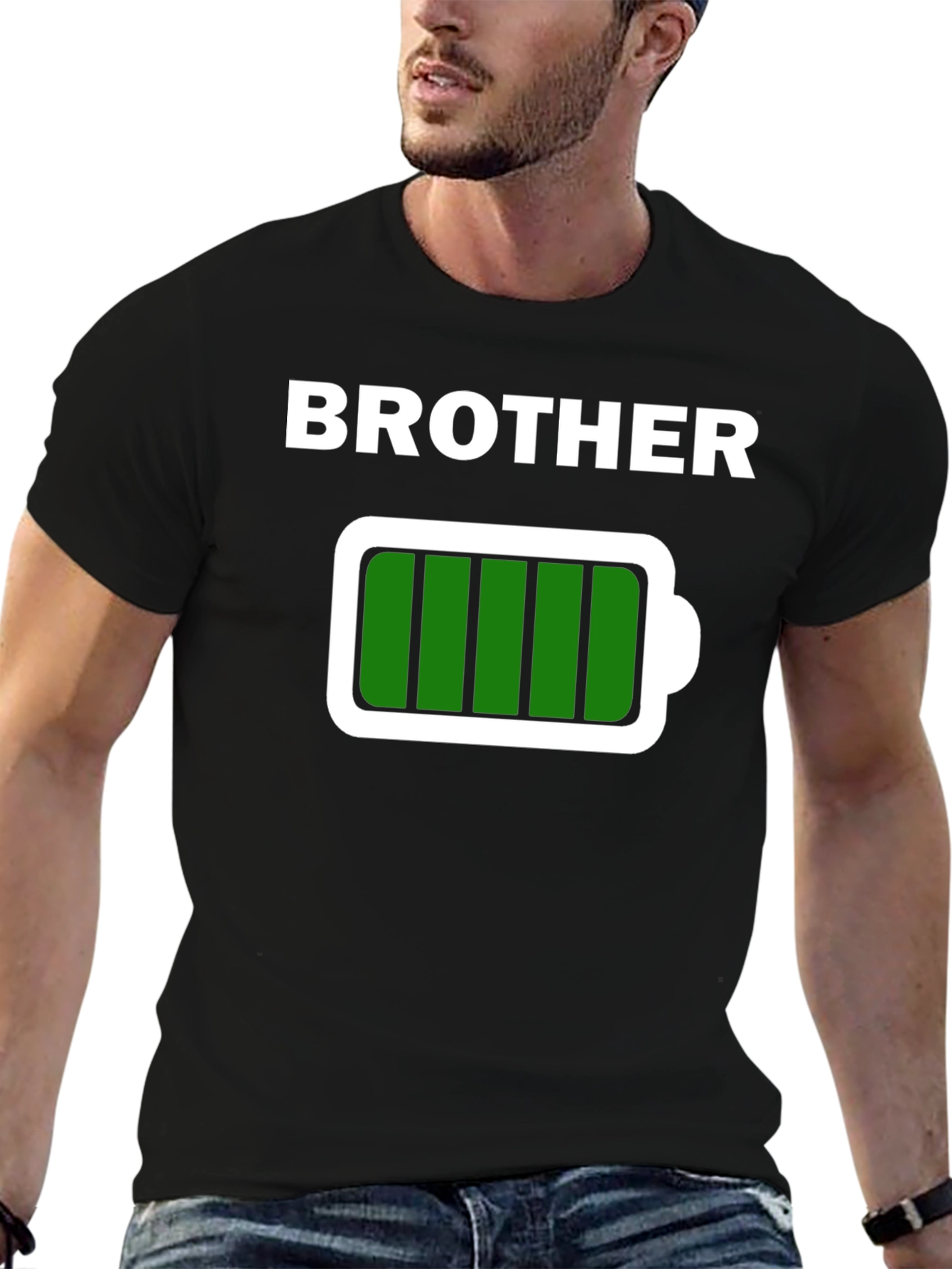 Brother Full Battery T-Shirt - Black