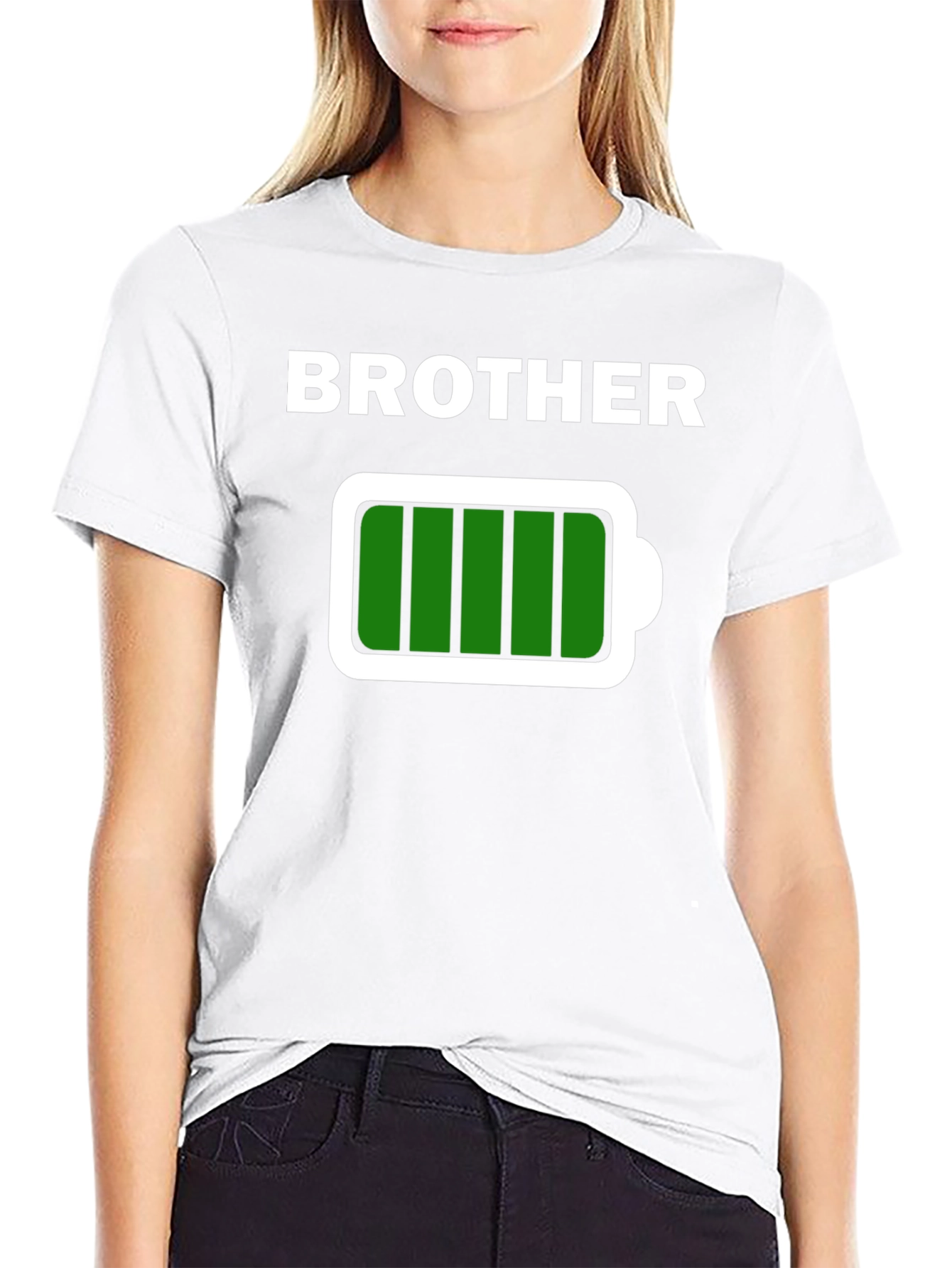Brother Full Battery T-Shirt - Black