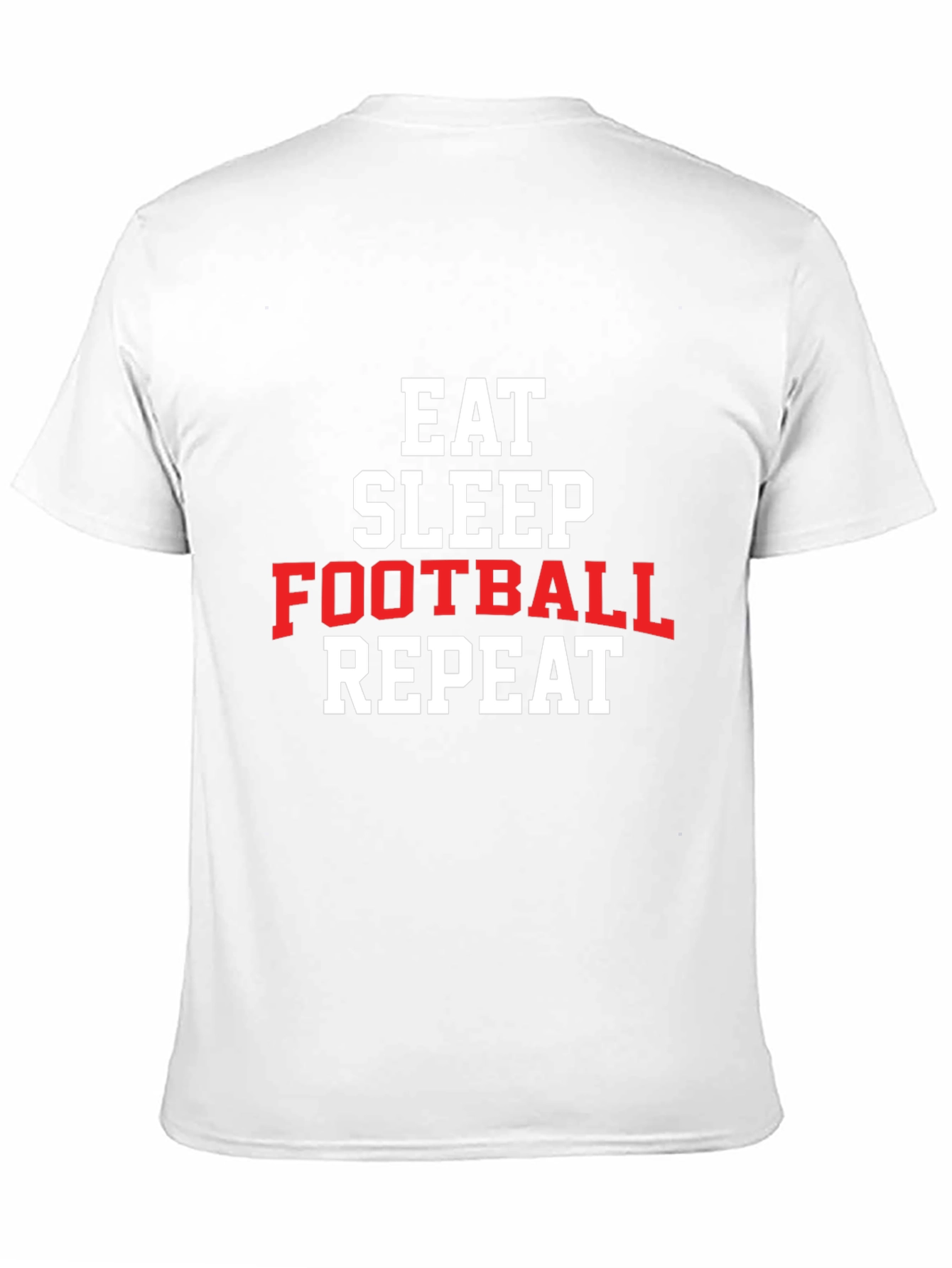Eat Sleep Football Repeat T-Shirt