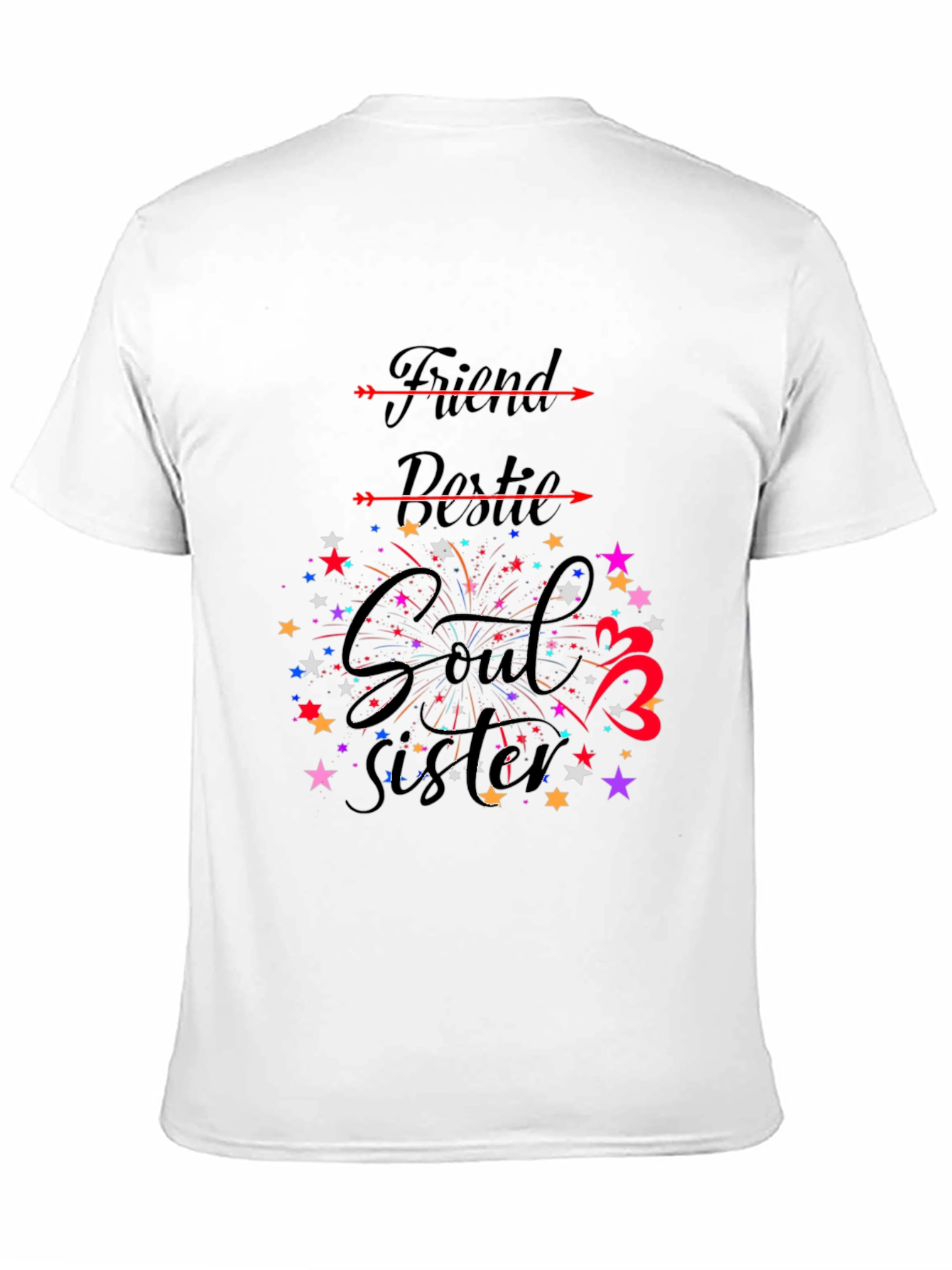 Friend Bestie Soul Sister Tee