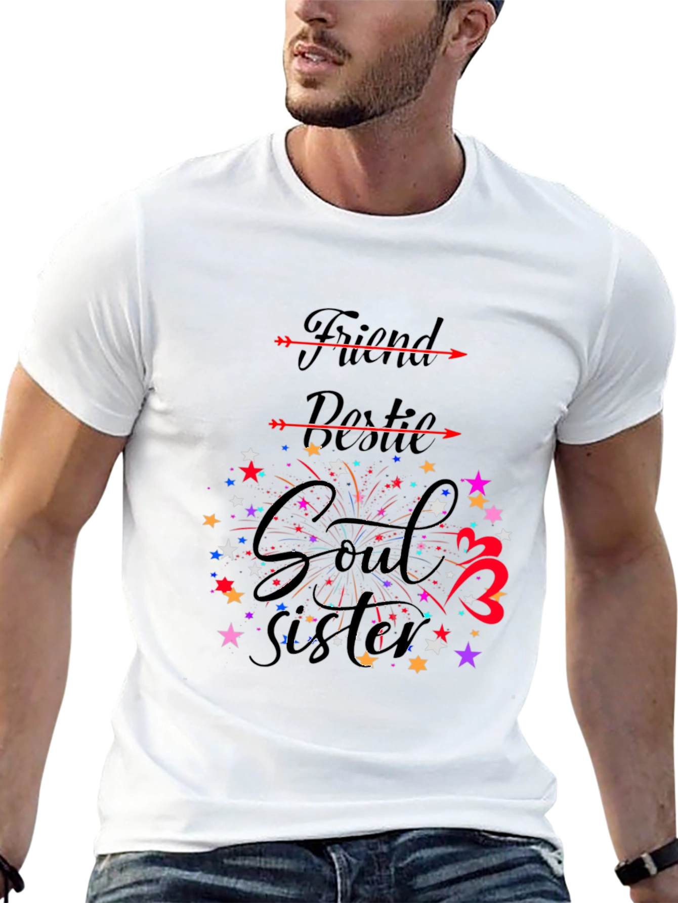 Friend Bestie Soul Sister Tee