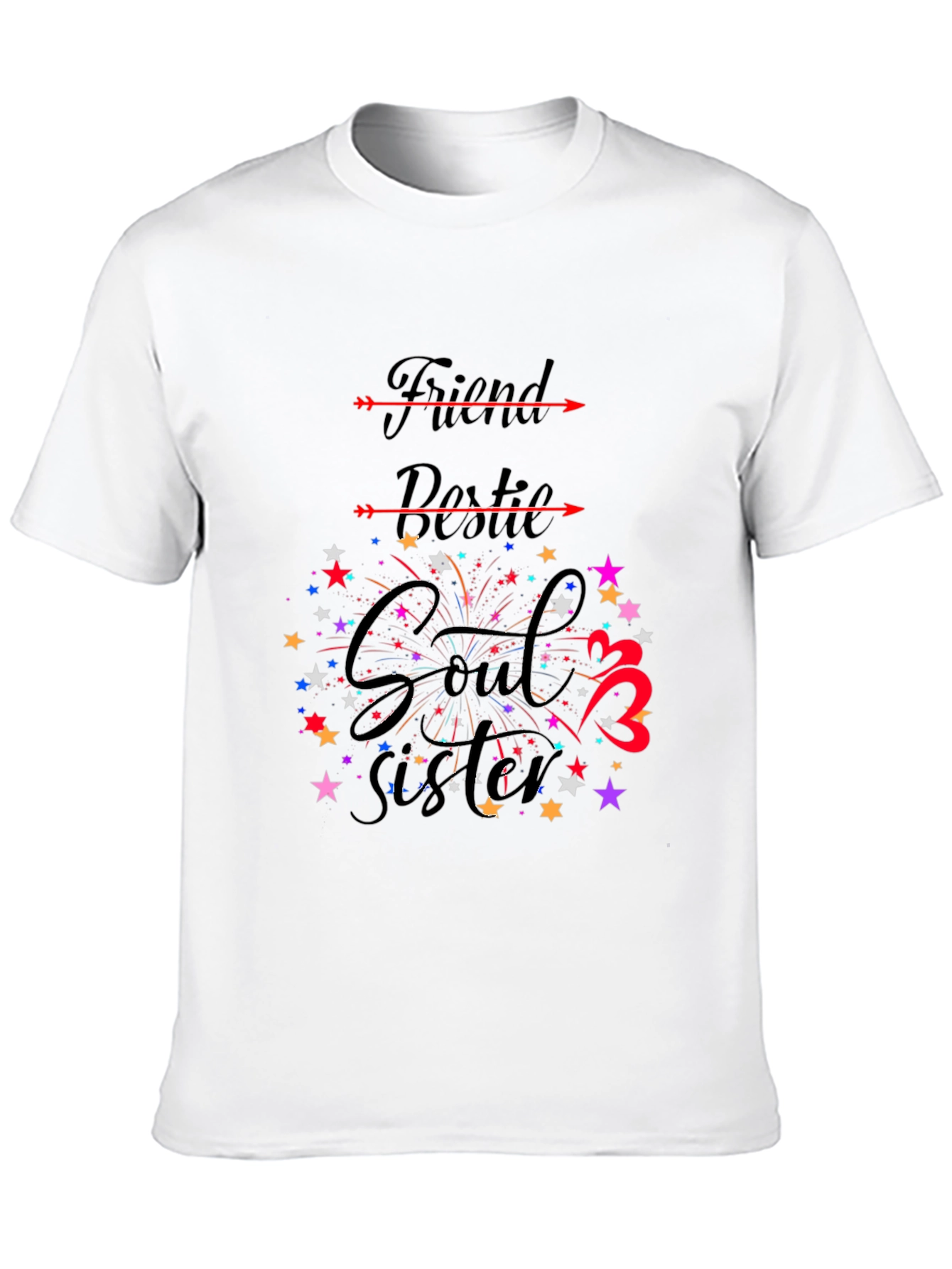 Friend Bestie Soul Sister Tee