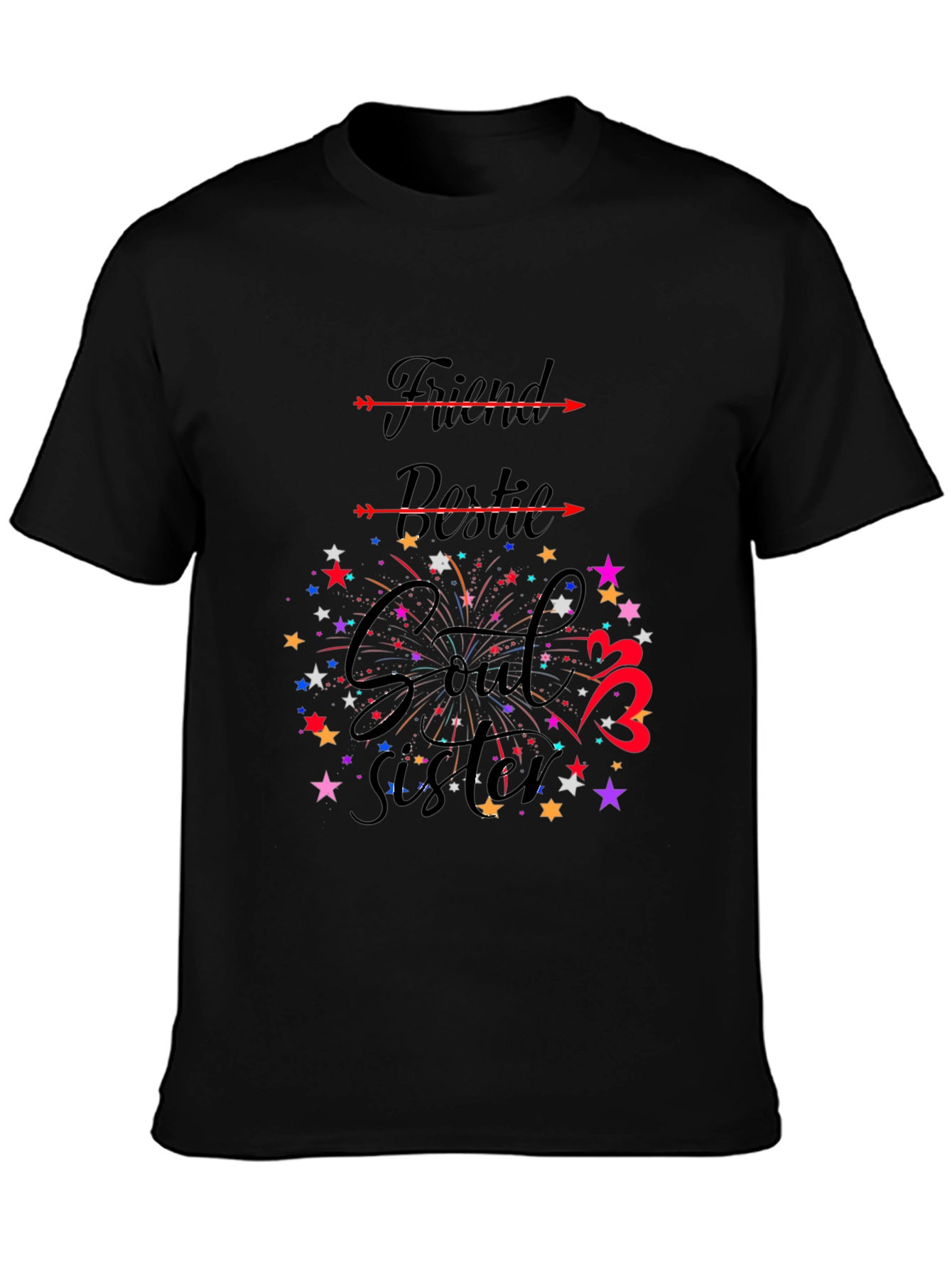 Friend Bestie Soul Sister Tee