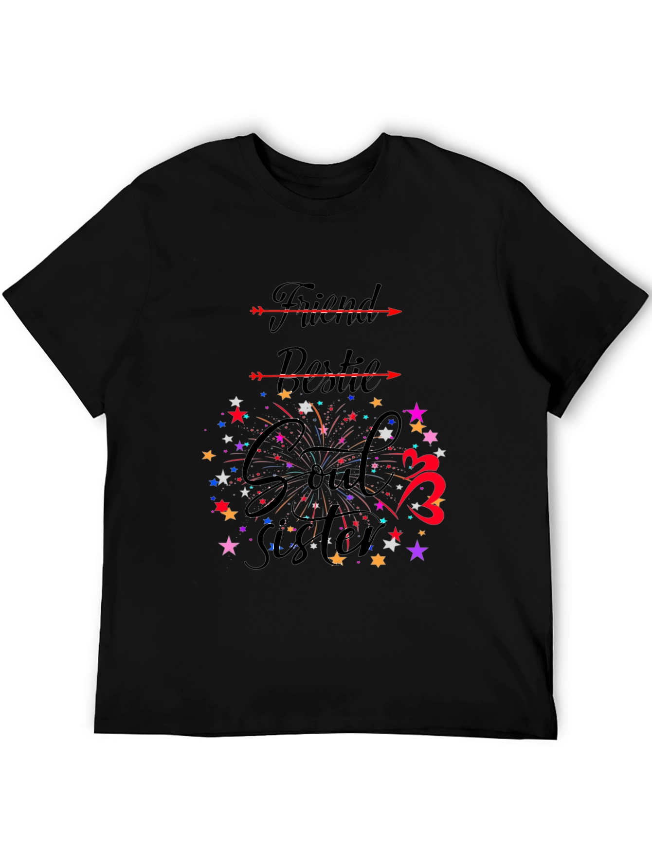 Friend Bestie Soul Sister Tee