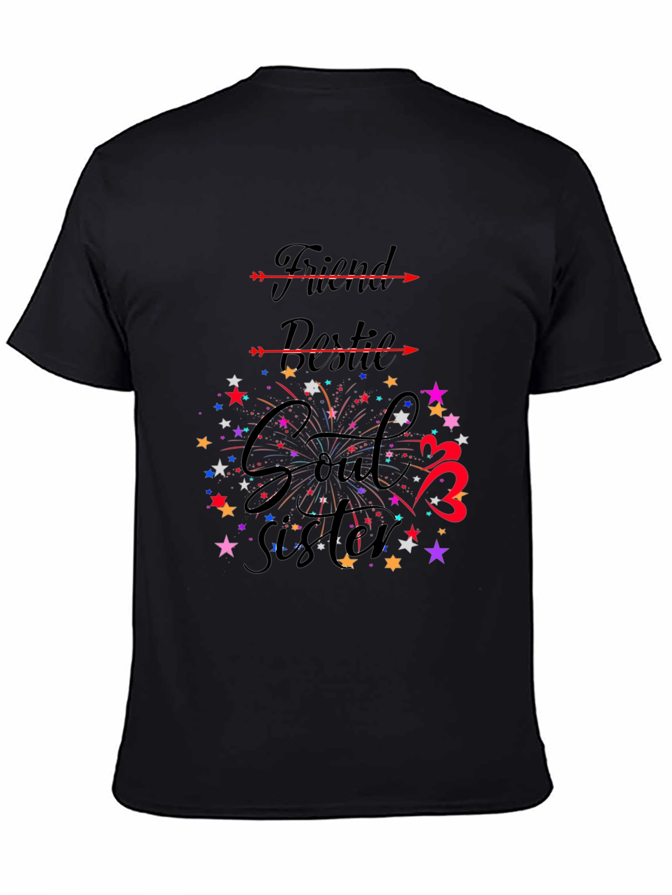 Friend Bestie Soul Sister Tee