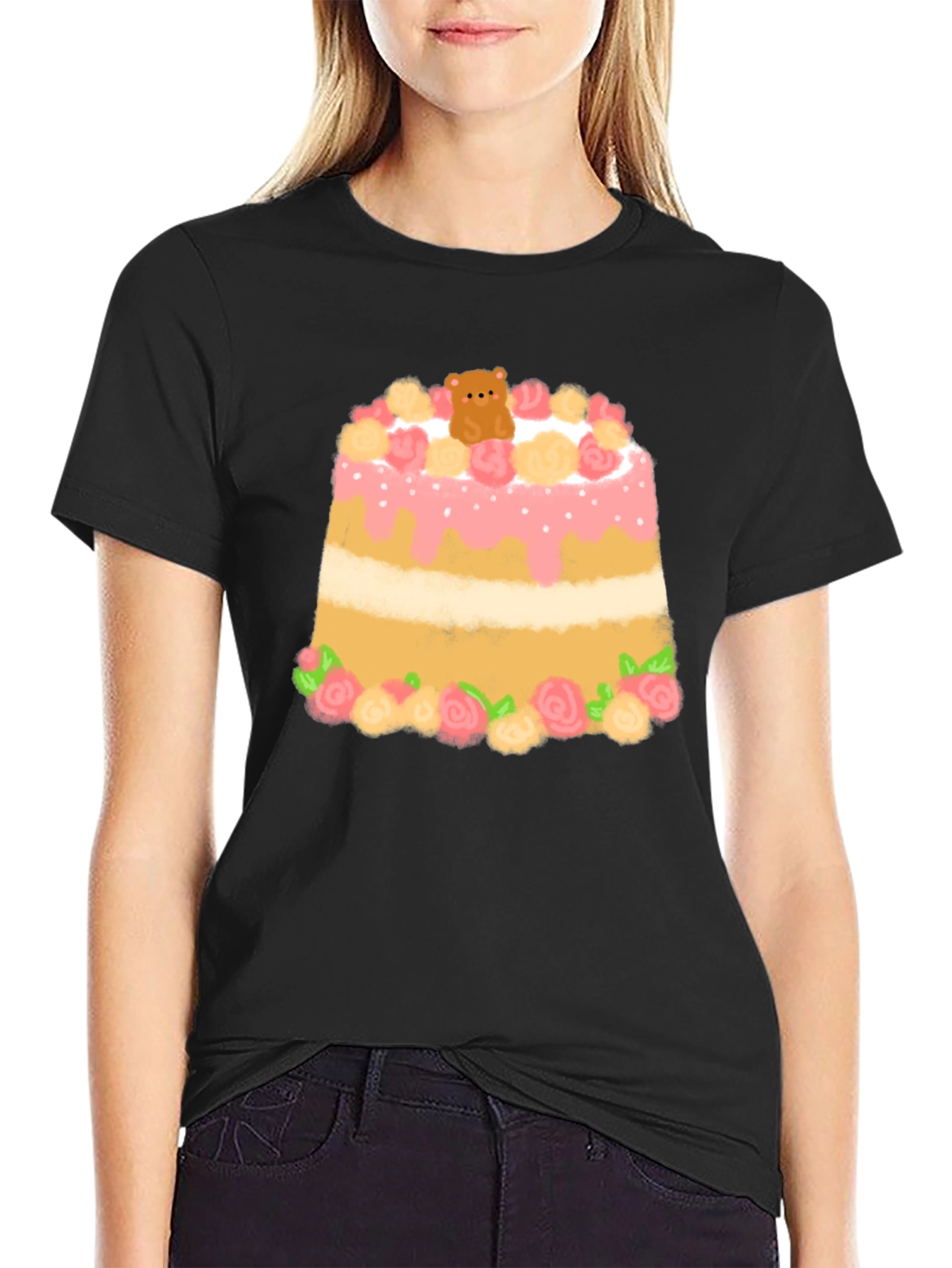 Sweet Cake Graphic T-Shirt