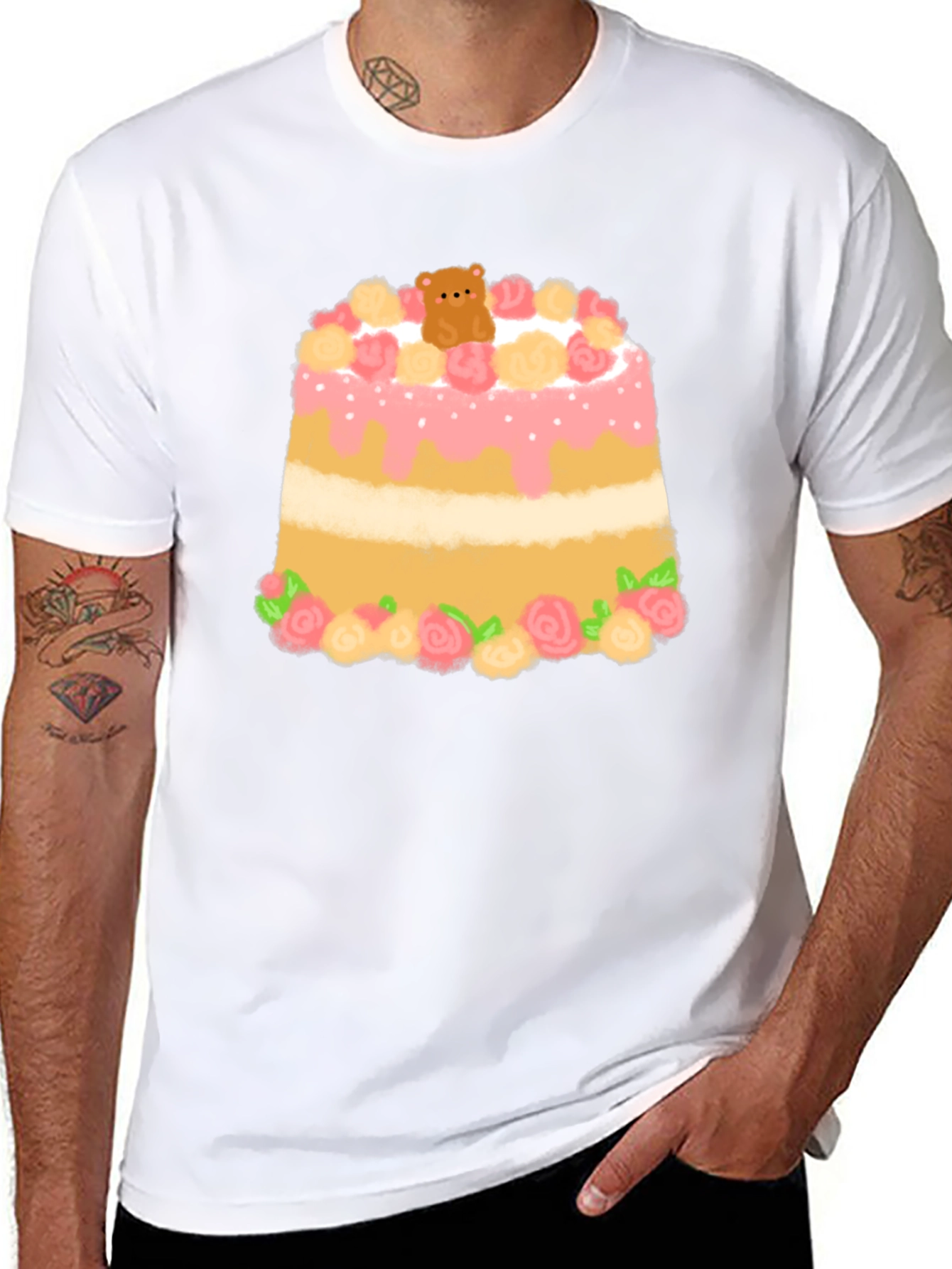 Sweet Cake Graphic T-Shirt