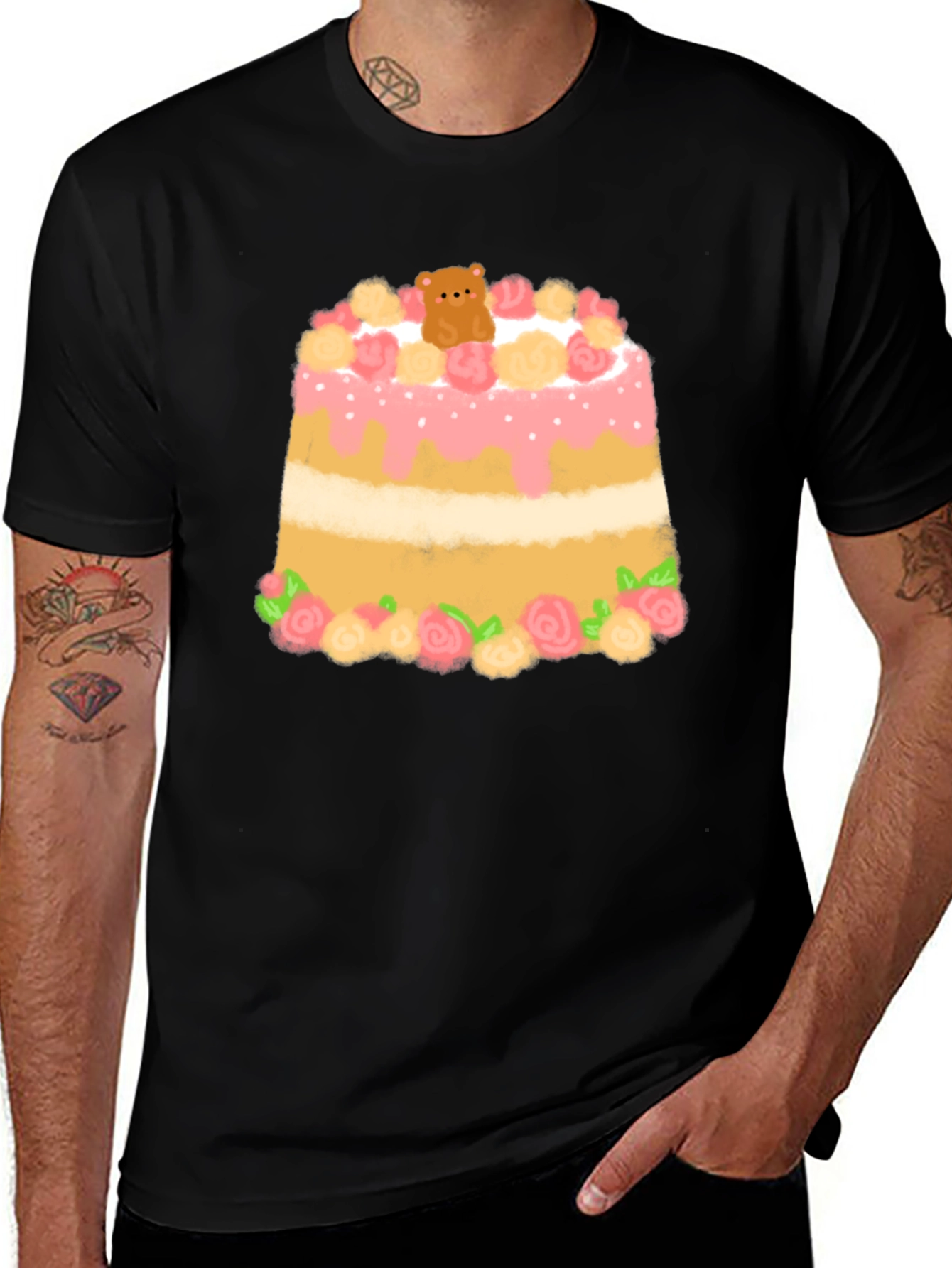 Sweet Cake Graphic T-Shirt