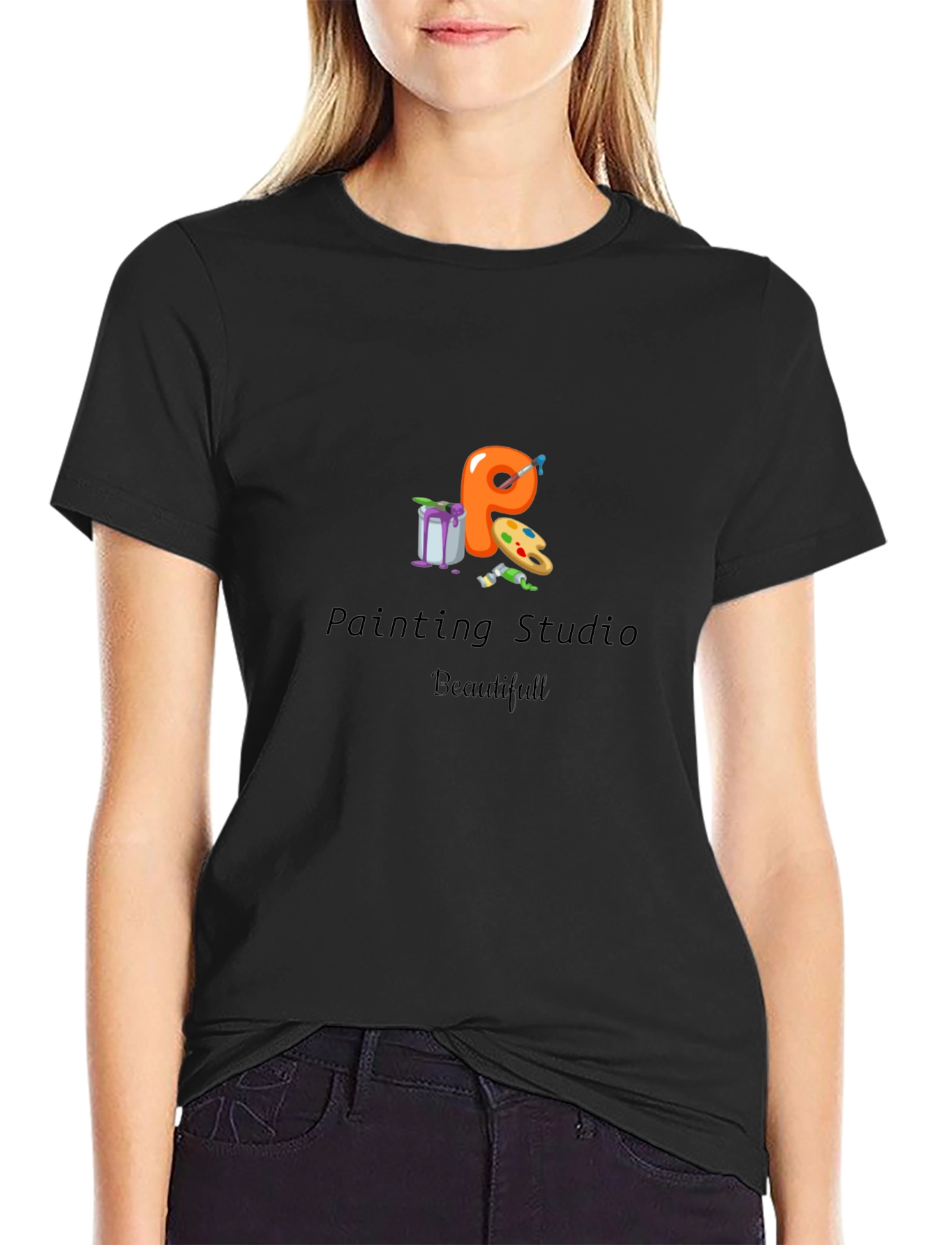 Painting Studio T-shirt - Art Lover Tee