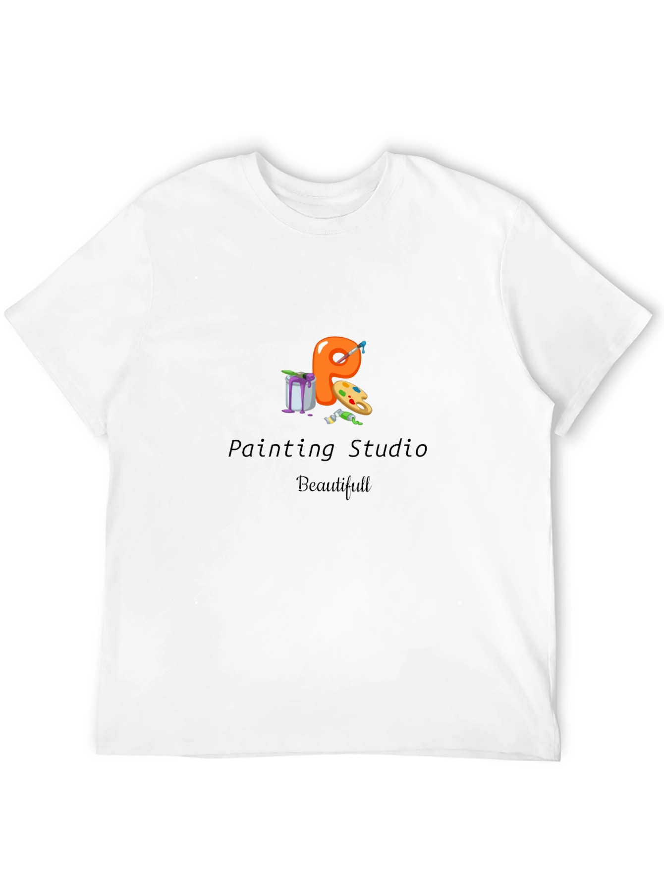 Painting Studio T-shirt - Art Lover Tee