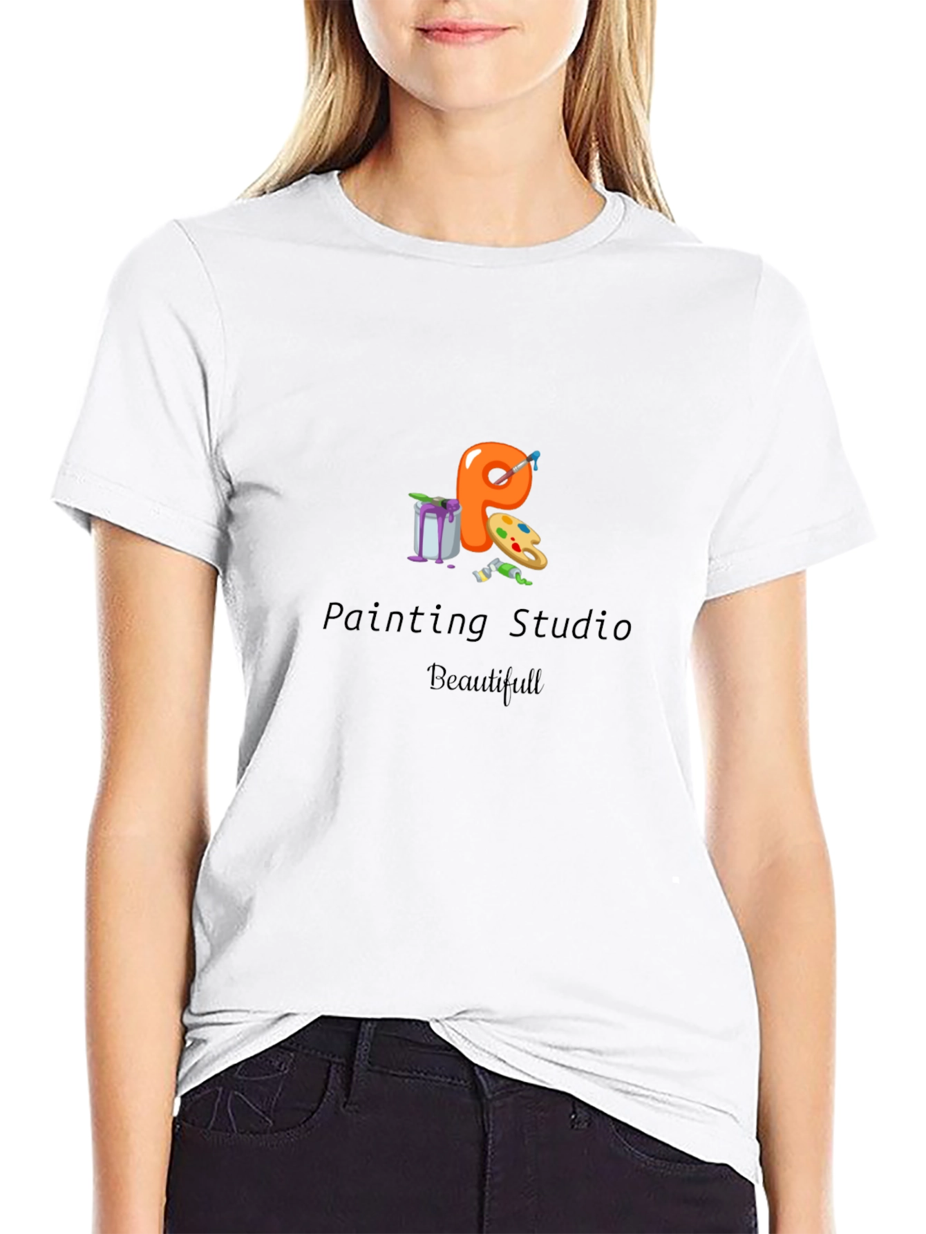 Painting Studio T-shirt - Art Lover Tee