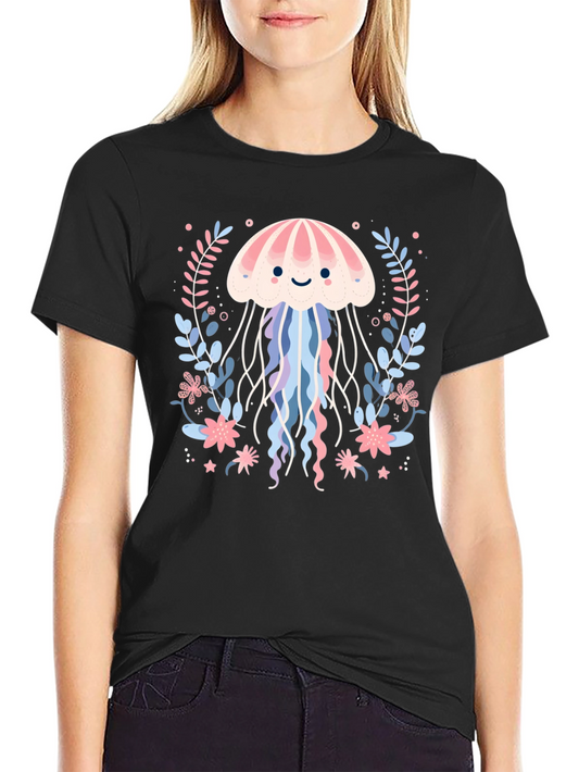 Cute Jellyfish Graphic Tee
