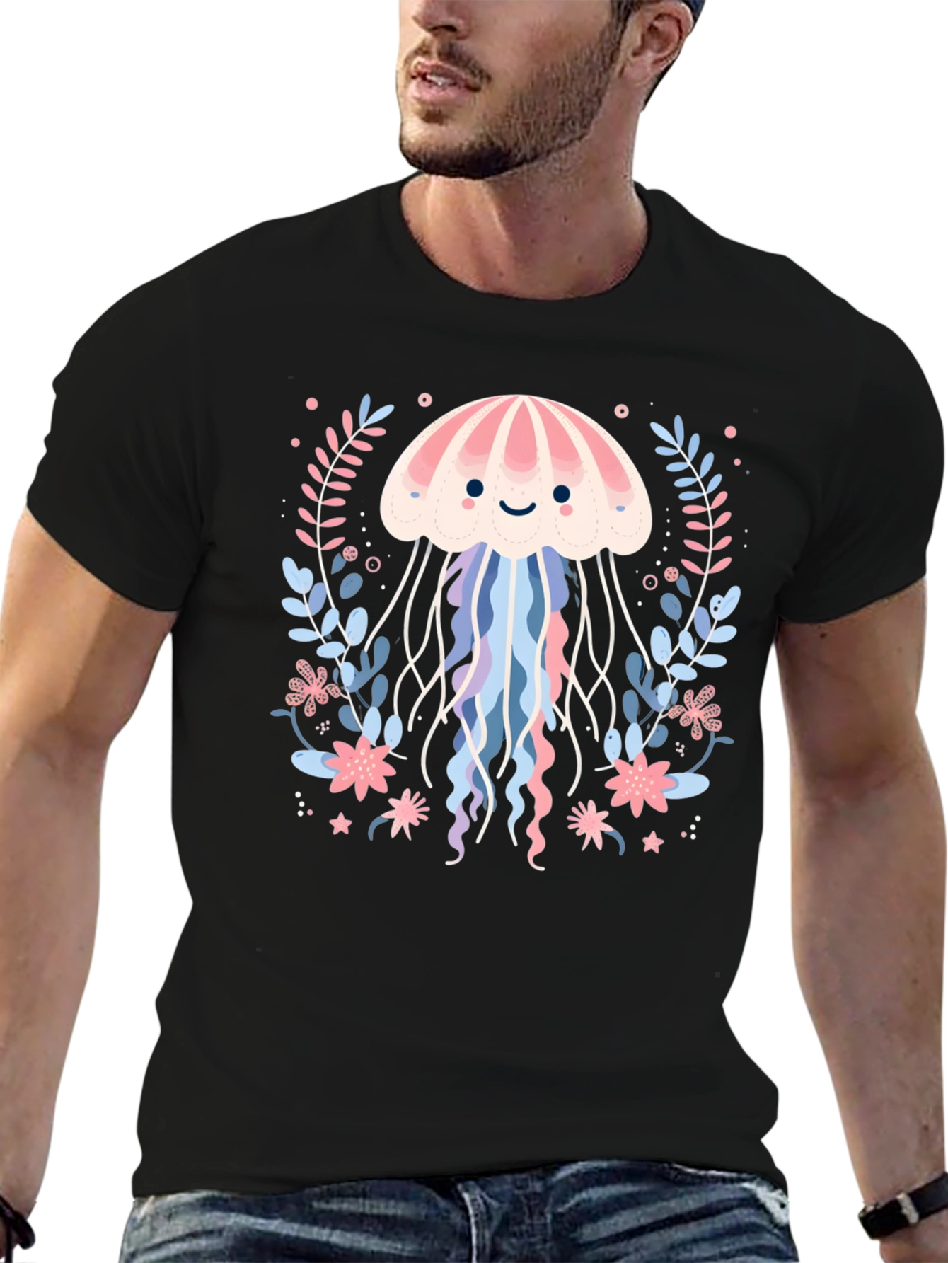 Cute Jellyfish Graphic Tee