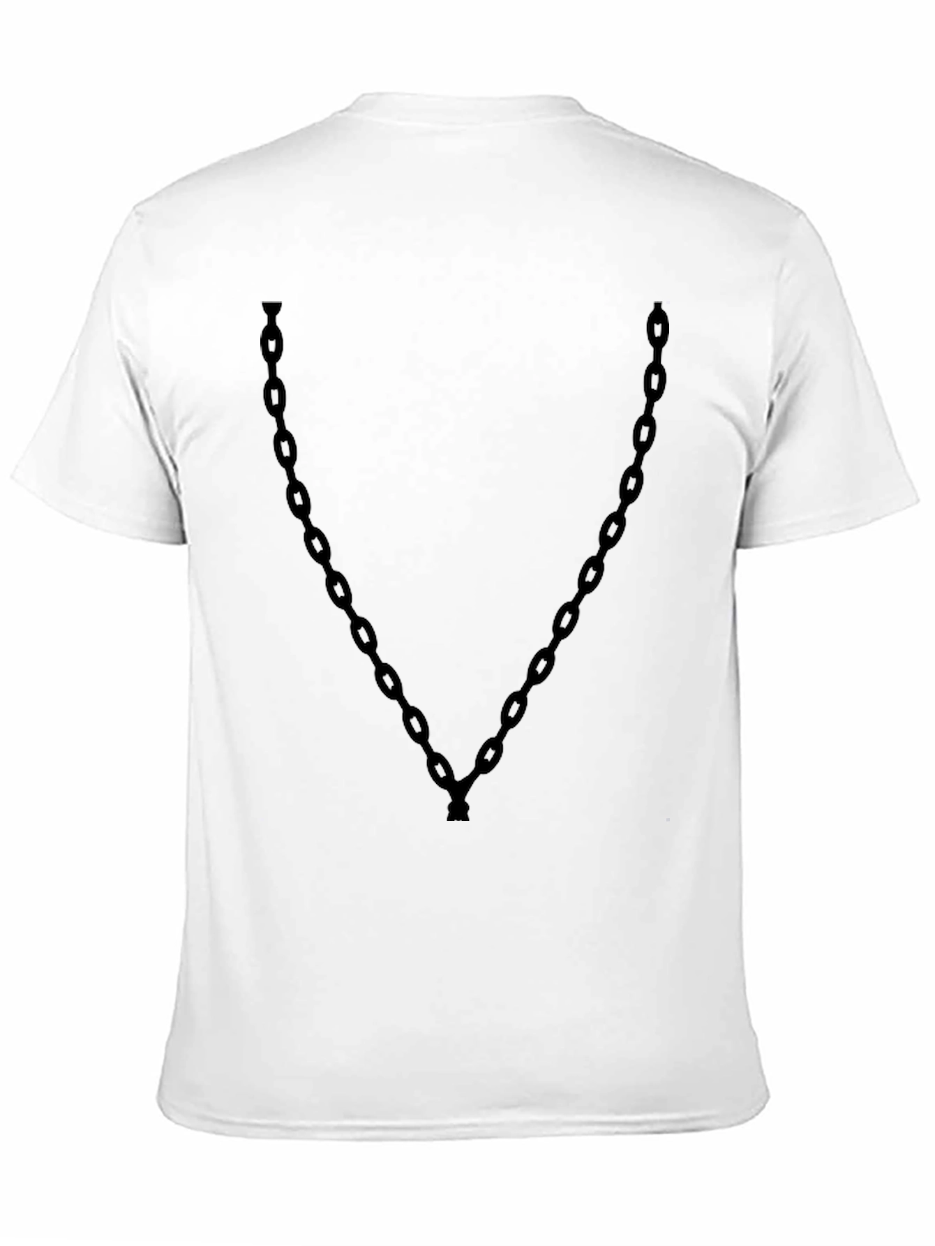 Chain Graphic Black T-Shirt