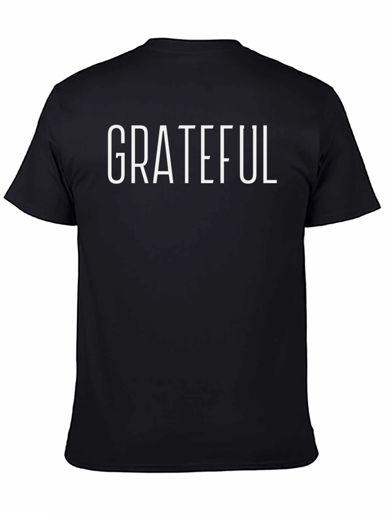Grateful T-Shirt Black Casual Tee