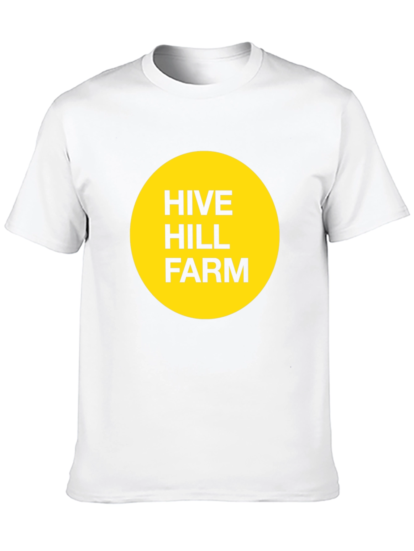 Hive Hill Farm T-Shirt - Black Crew Neck Tee