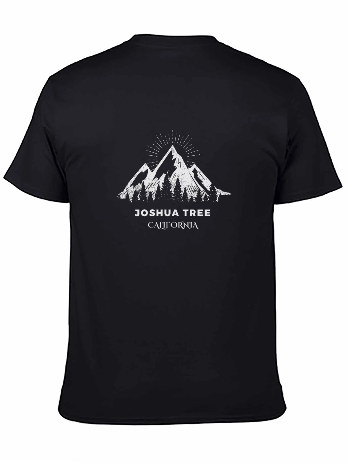Joshua Tree California Mountain Graphic Tee