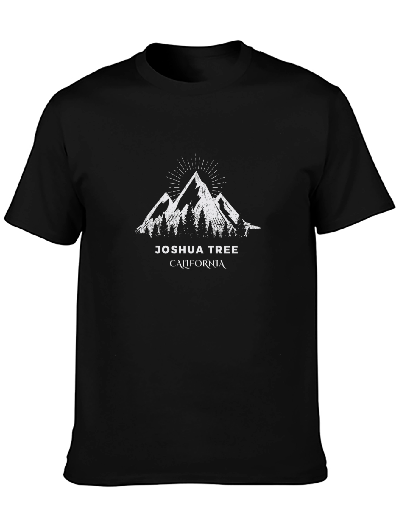 Joshua Tree California Mountain Graphic Tee