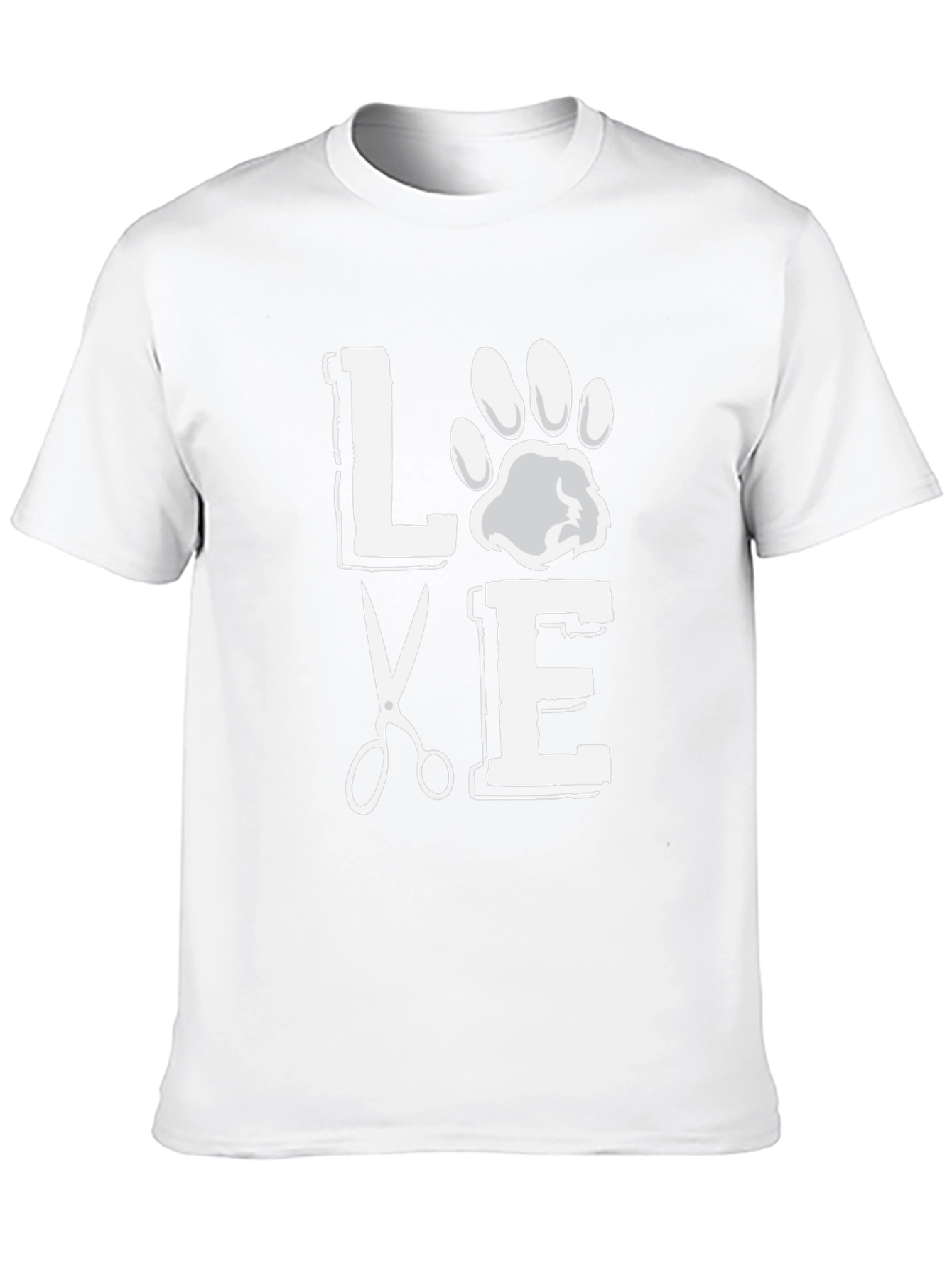 Love Grooming Black Graphic T-Shirt