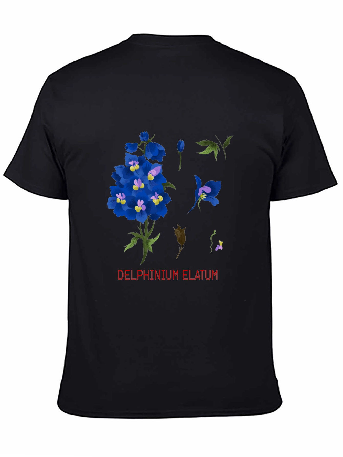 Delphinium Elatum Graphic T-Shirt