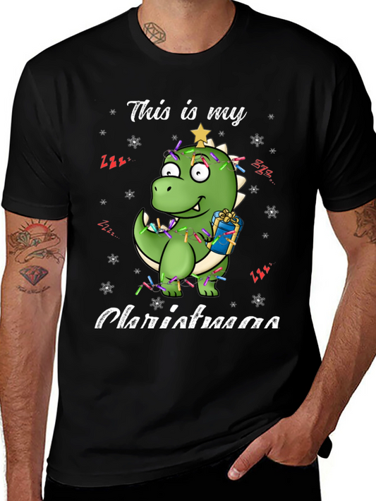Dinosaur Christmas T-Shirt