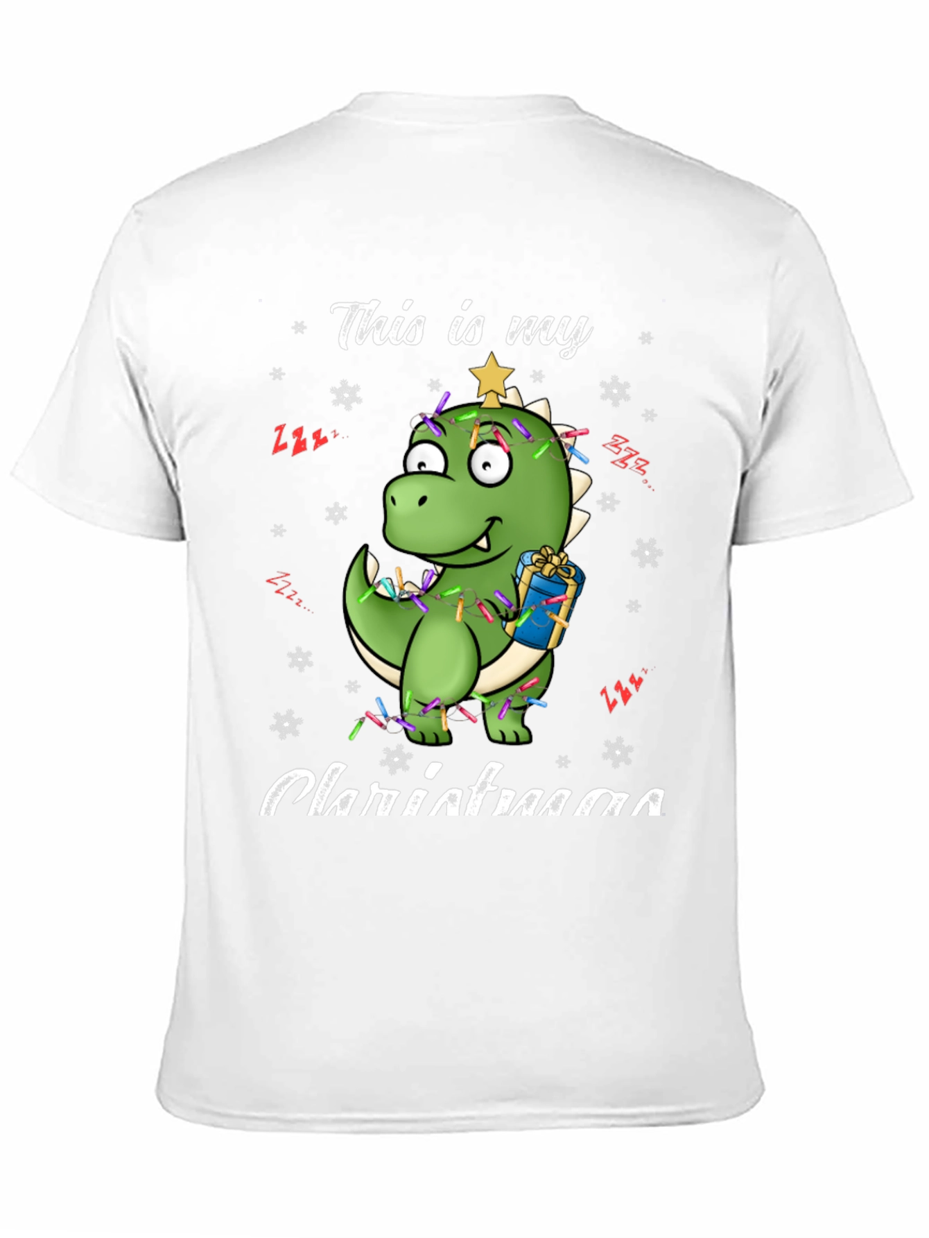 Dinosaur Christmas T-Shirt