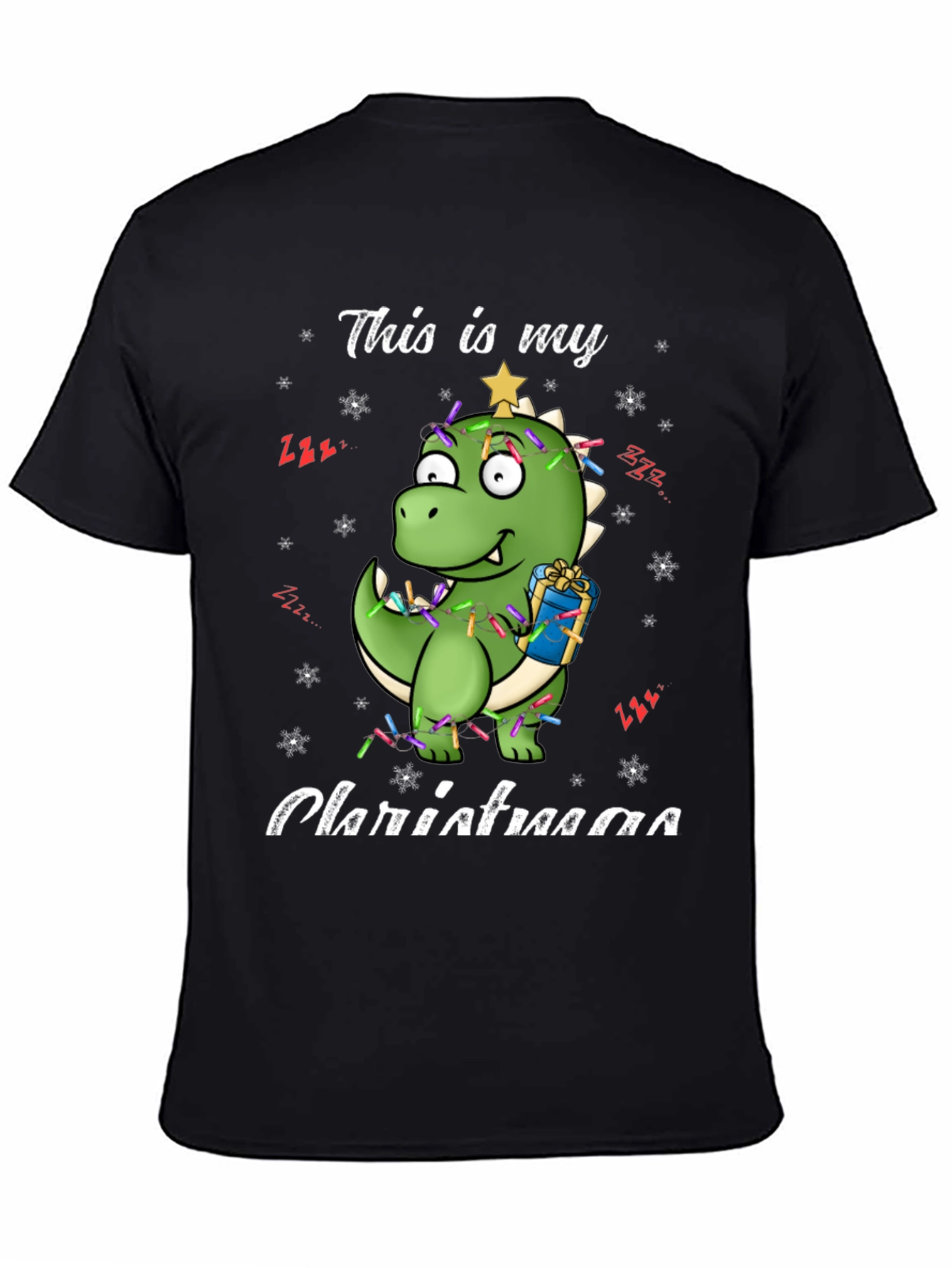 Dinosaur Christmas T-Shirt
