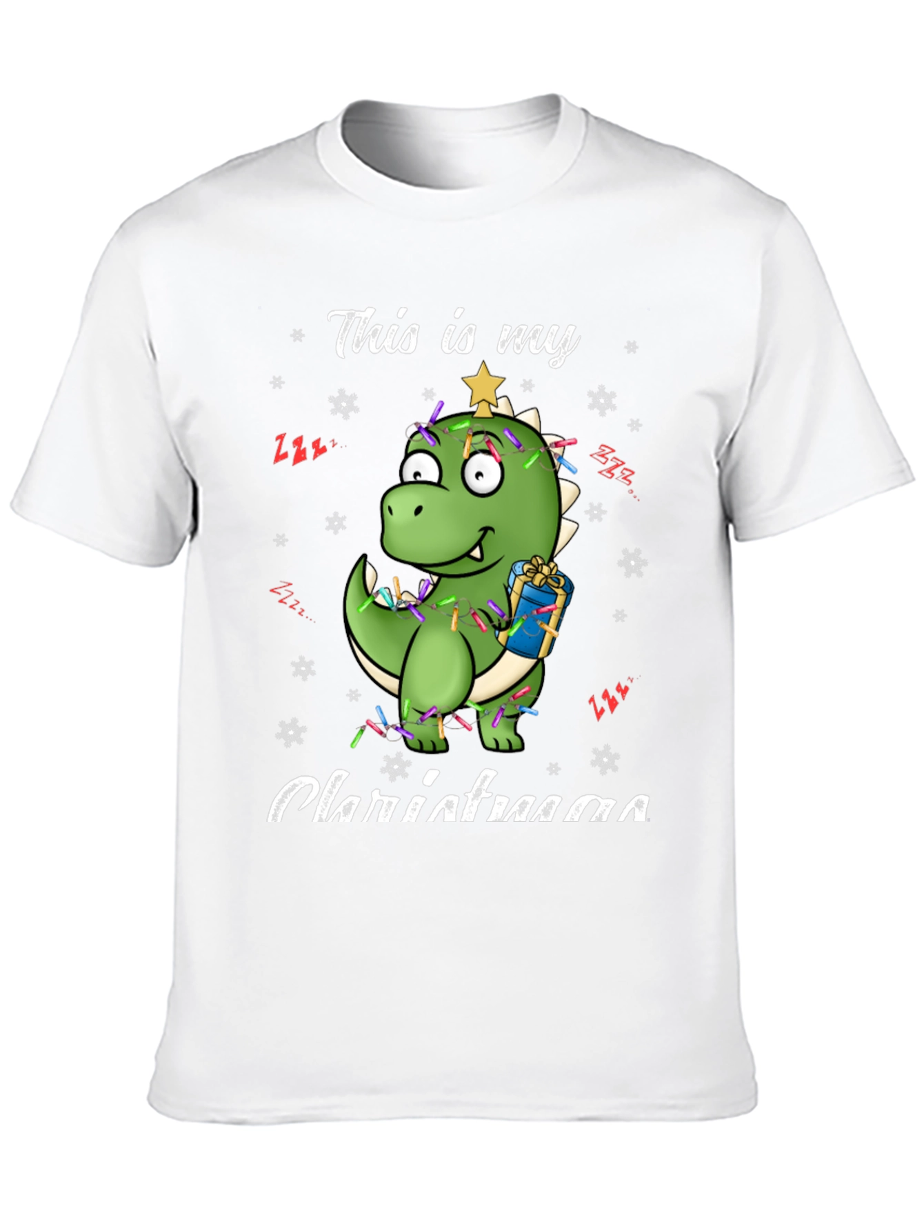 Dinosaur Christmas T-Shirt