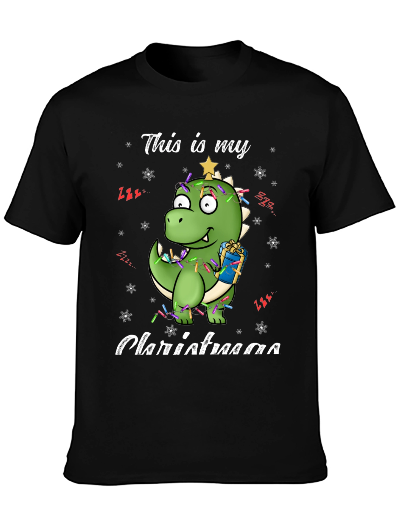 Dinosaur Christmas T-Shirt