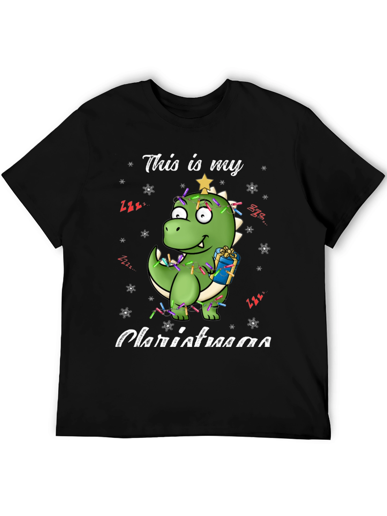 Dinosaur Christmas T-Shirt