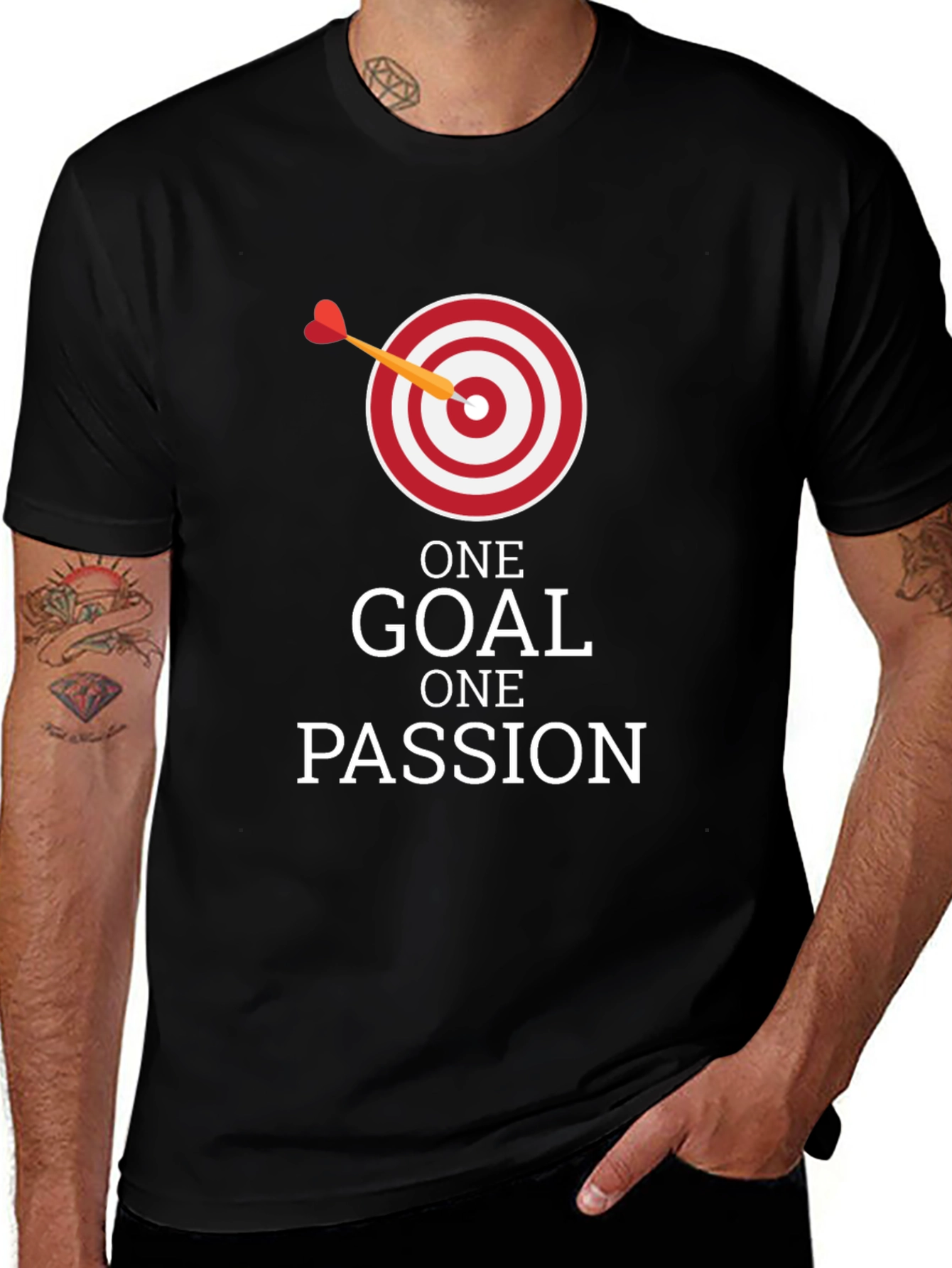 One Goal One Passion Graphic T-Shirt