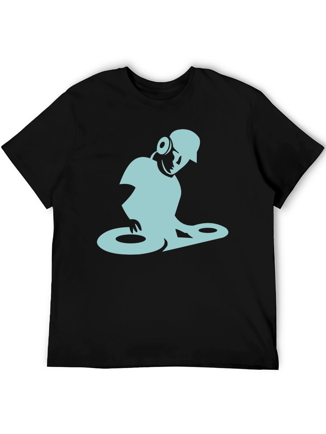 DJ Graphic Tee - Cool Turntable Design