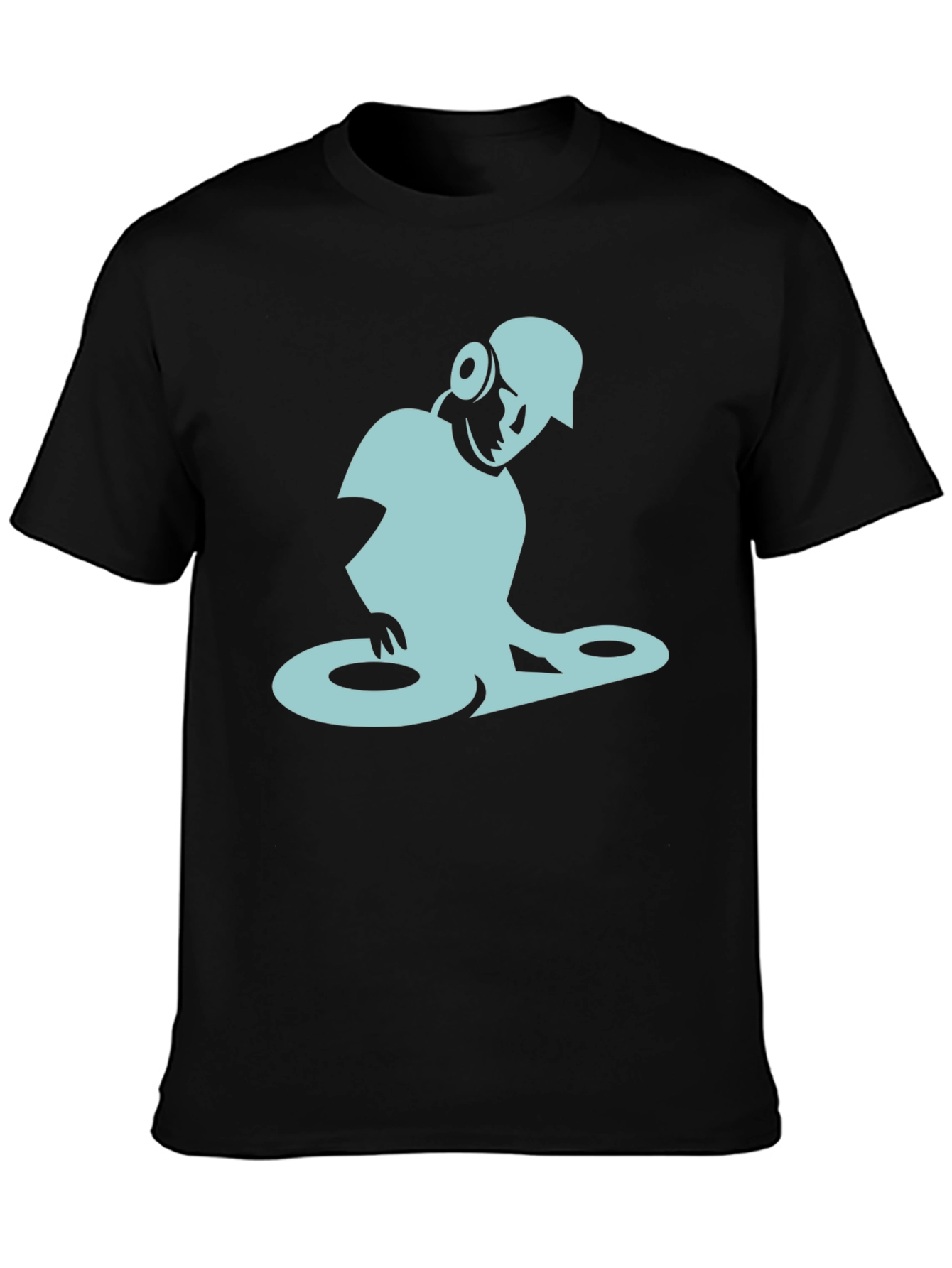 DJ Graphic Tee - Cool Turntable Design