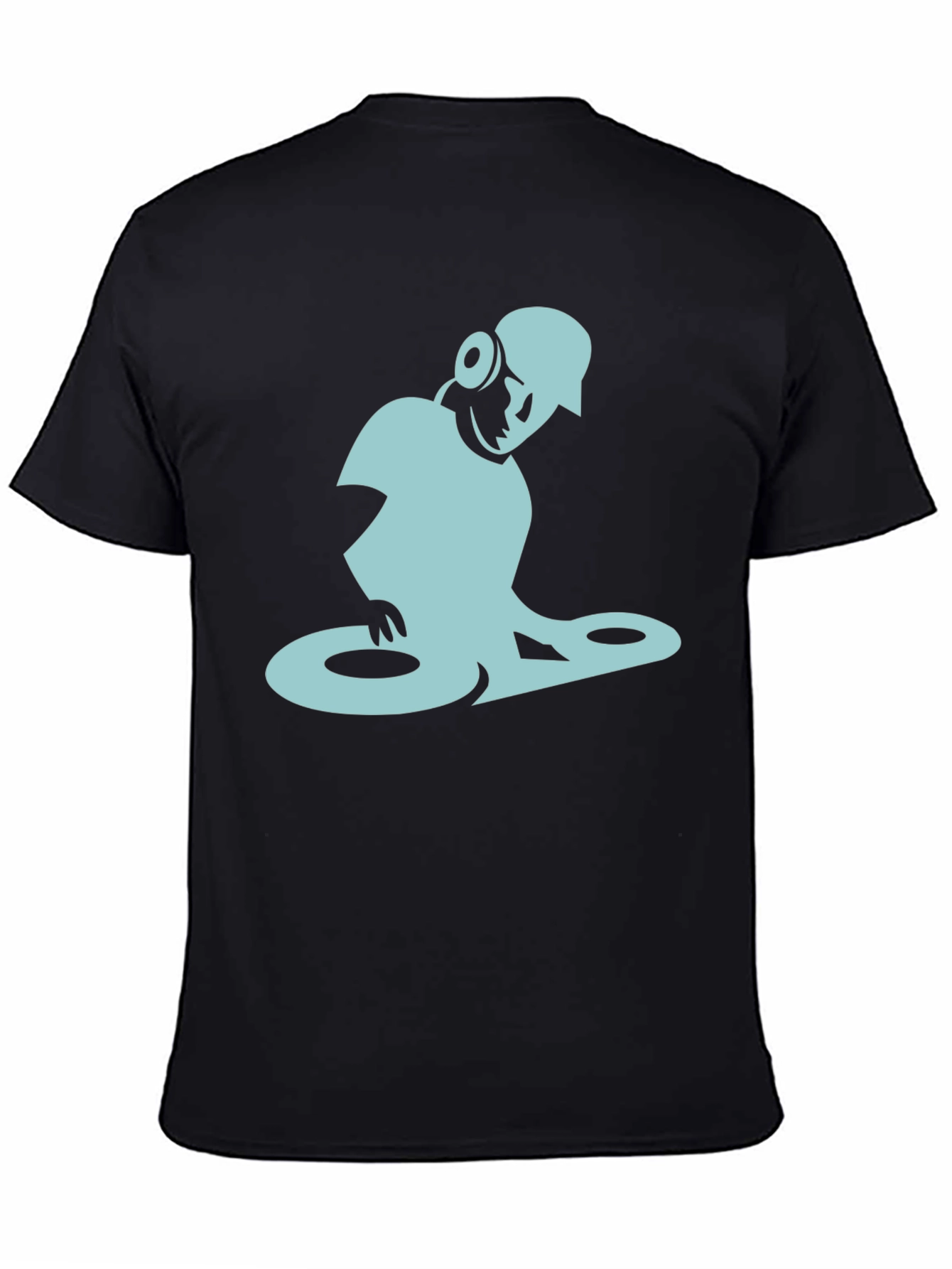 DJ Graphic Tee - Cool Turntable Design