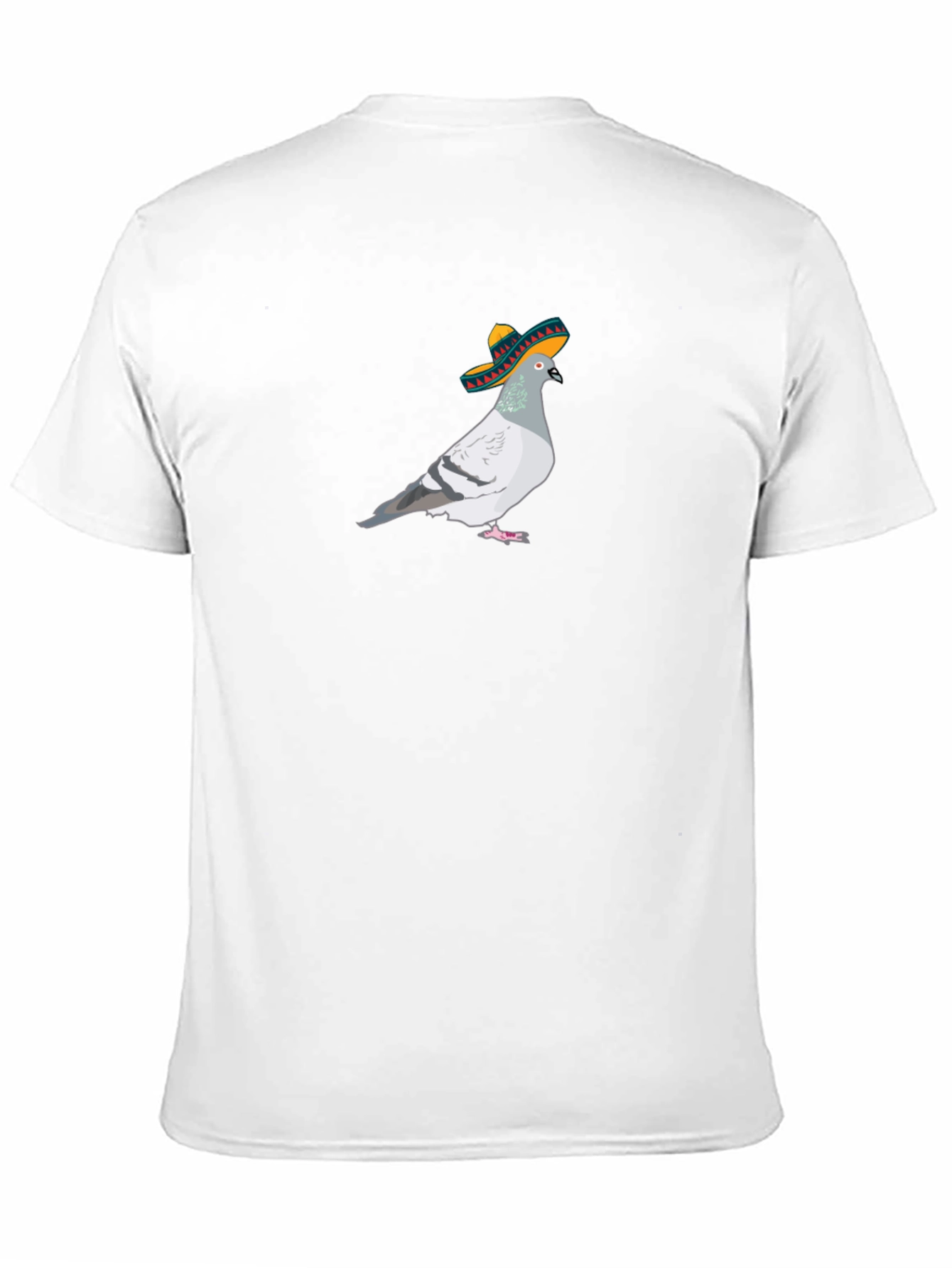 Pigeon in Sombrero Graphic T-Shirt