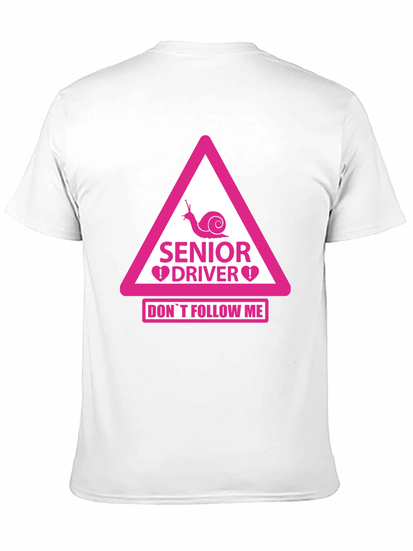 Senior Driver Funny Warning T-Shirt