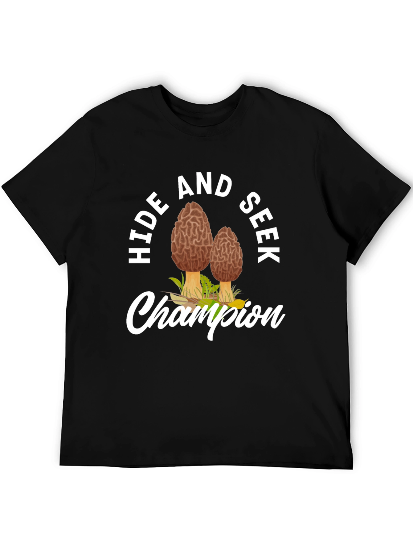 Hide and Seek Champion Morel Mushroom T-Shirt