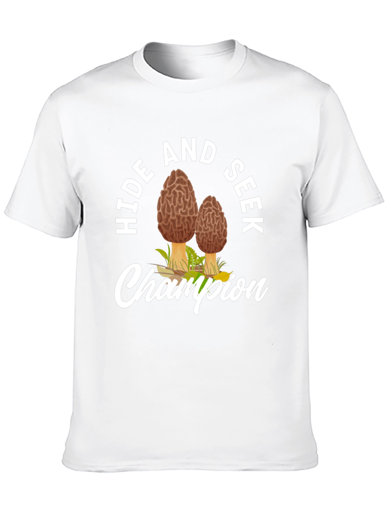 Hide and Seek Champion Morel Mushroom T-Shirt