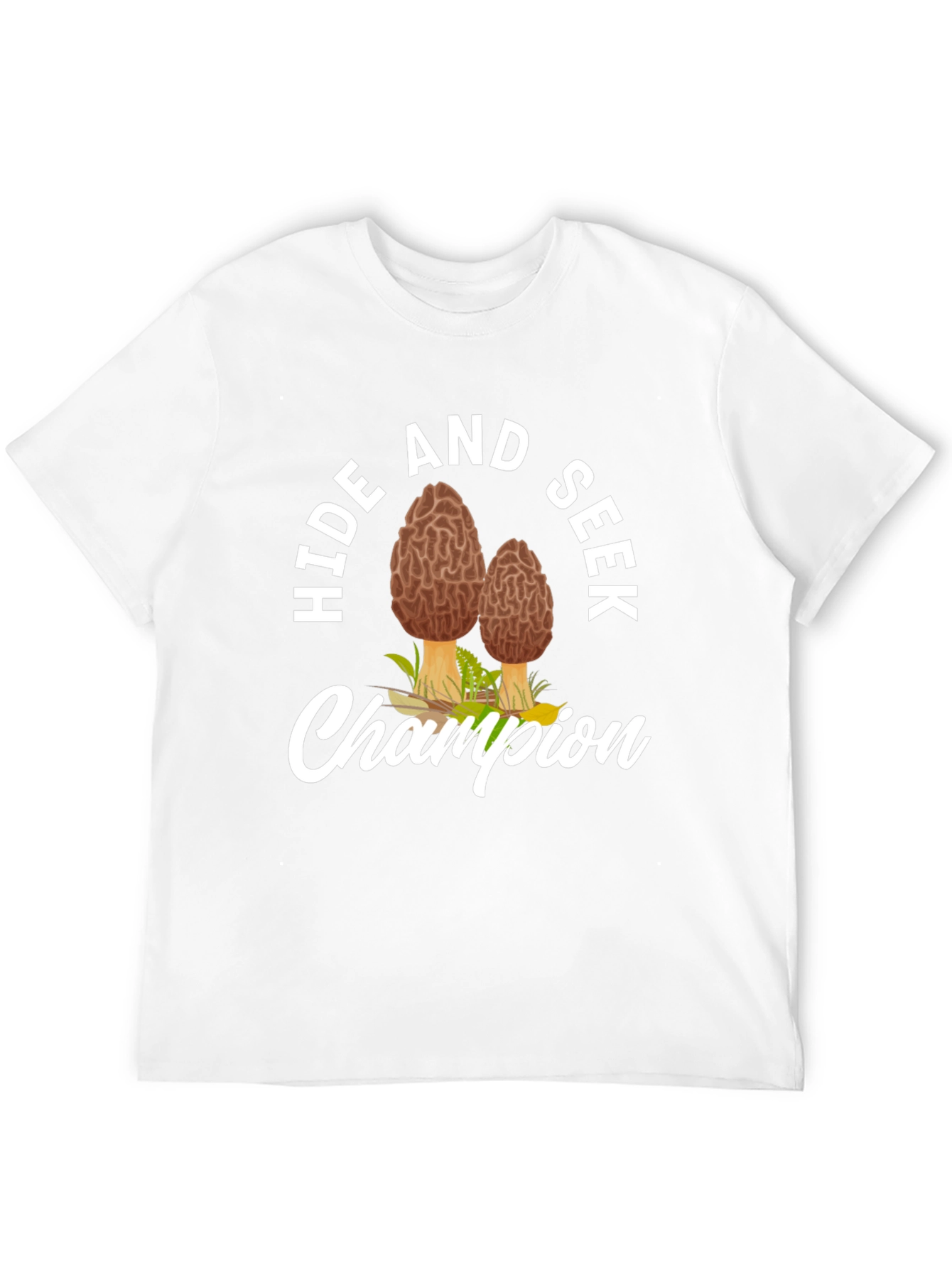 Hide and Seek Champion Morel Mushroom T-Shirt