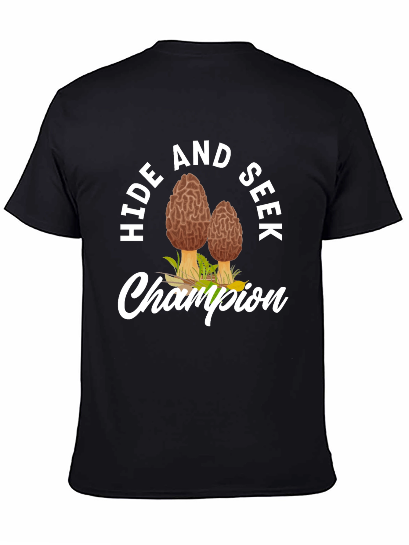 Hide and Seek Champion Morel Mushroom T-Shirt