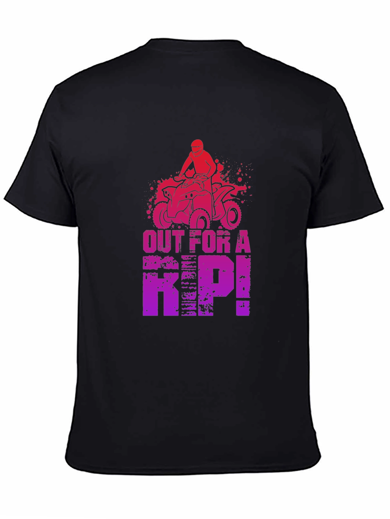 Out for a Rip ATV T-Shirt - Black