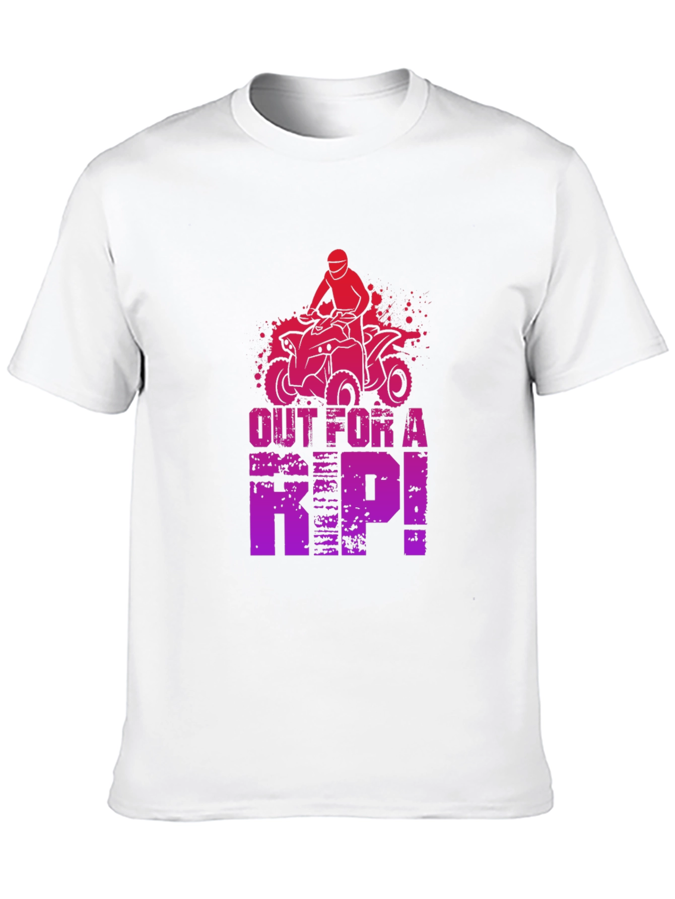 Out for a Rip ATV T-Shirt - Black