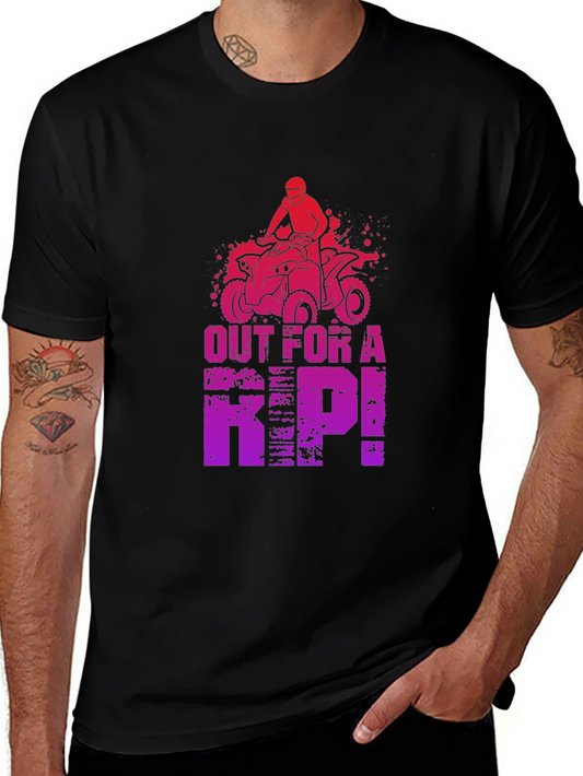 Out for a Rip ATV T-Shirt - Black