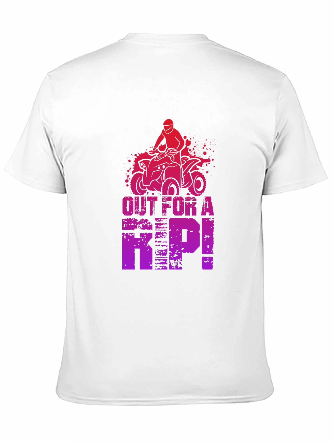 Out for a Rip ATV T-Shirt - Black
