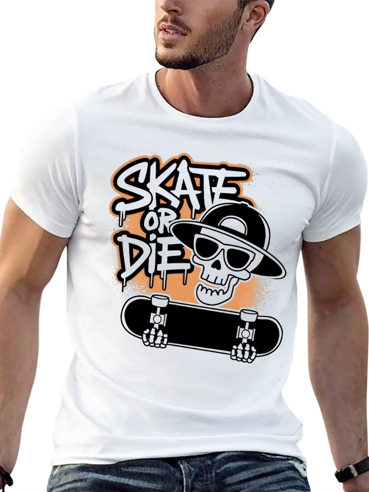 Skate or Die Graphic T-Shirt