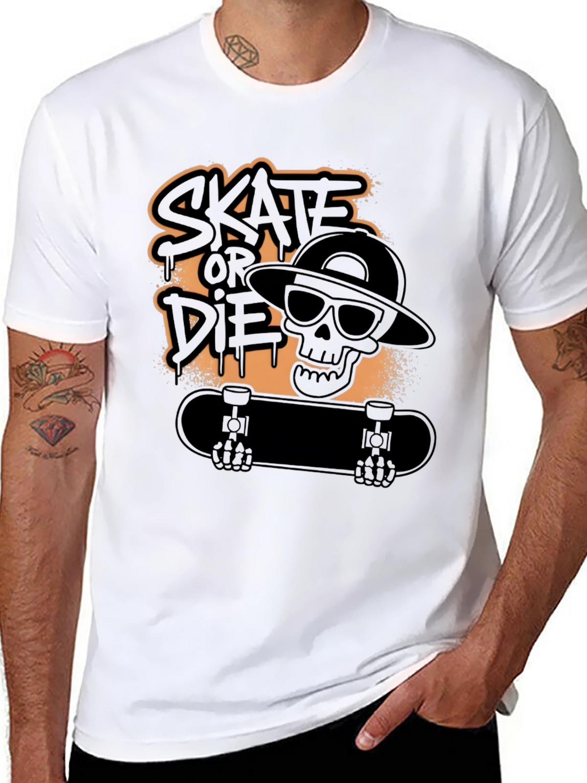 Skate or Die Graphic T-Shirt