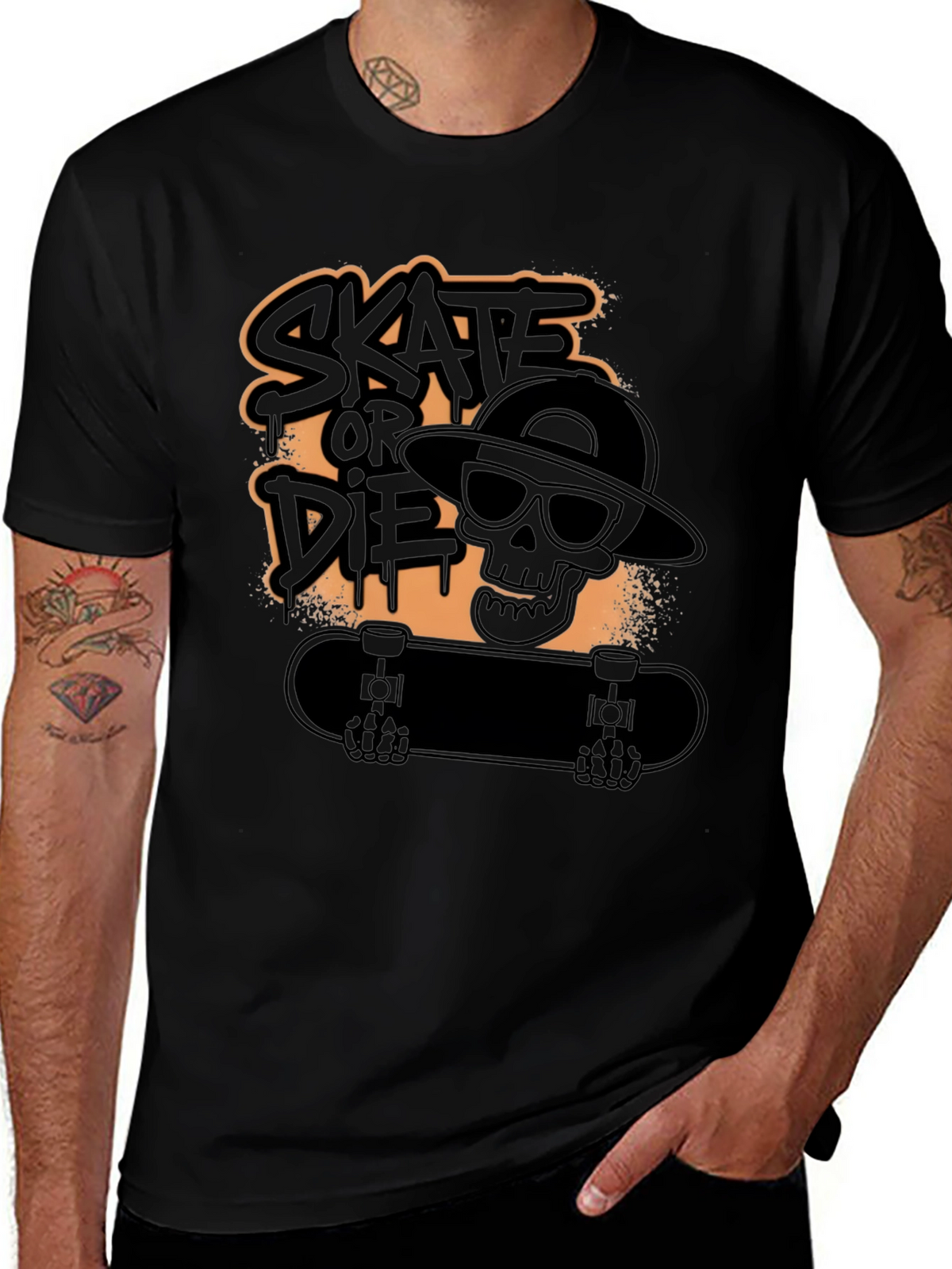 Skate or Die Graphic T-Shirt