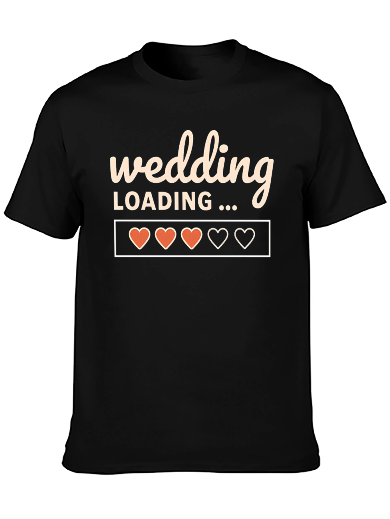 Wedding Loading T-Shirt Groom Bachelorette Party Tee